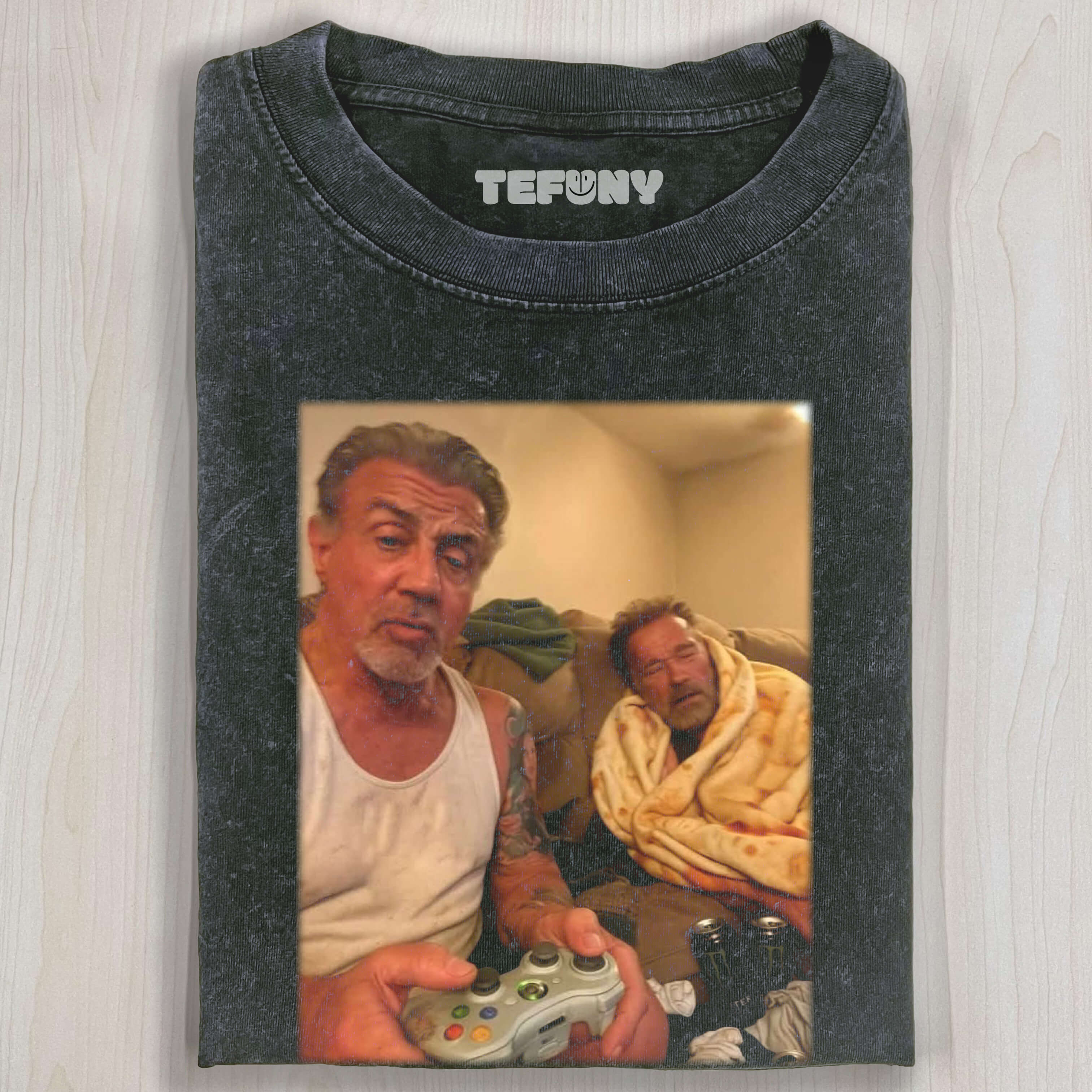 STALLONE AND SCHWARZENEGGER