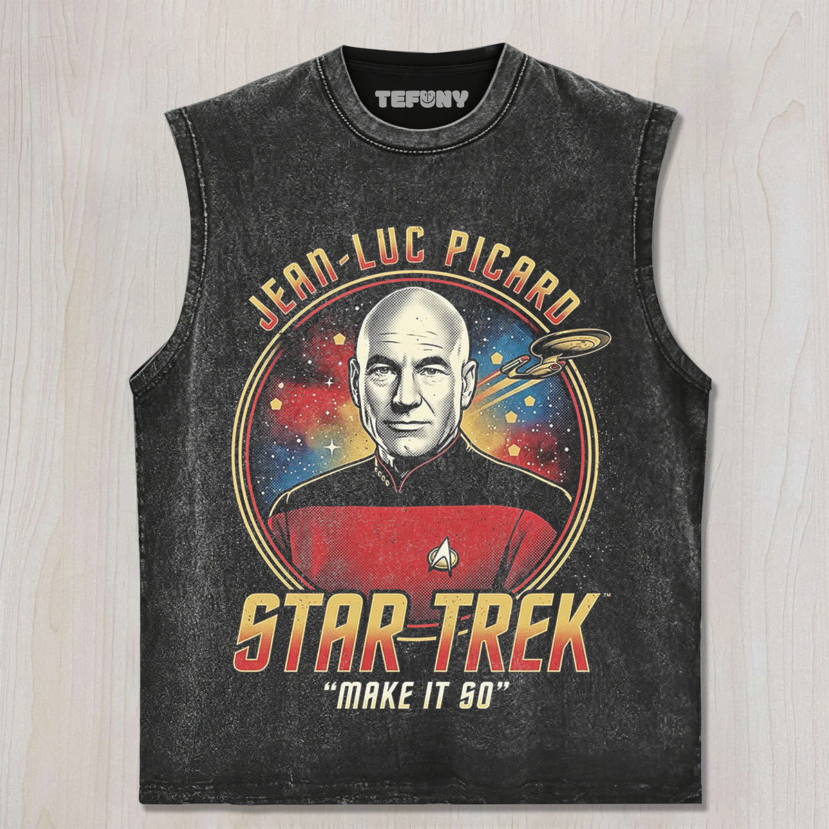 STAR TREK V1 UNISEX TEE, TANK TOP, LAYERED LS, SWEATSHIRT & HOODIE