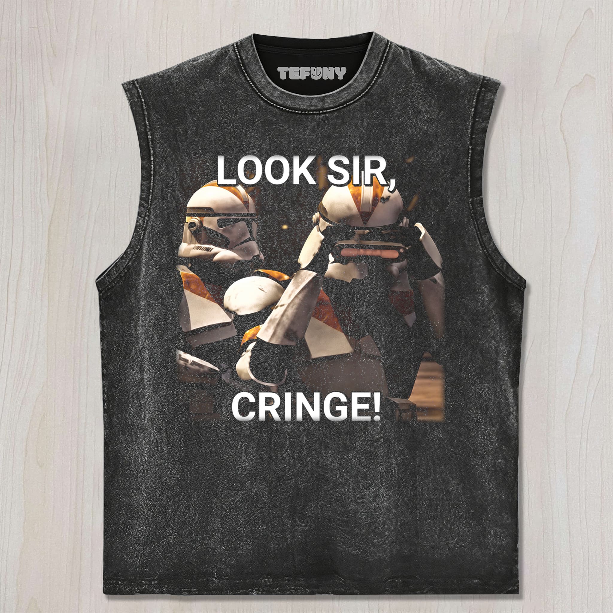 STAR WARS LOOK SIR CRINGE UNISEX TEE, TANK TOP, LAYERED LS, SWEATSHIRT & HOODIE