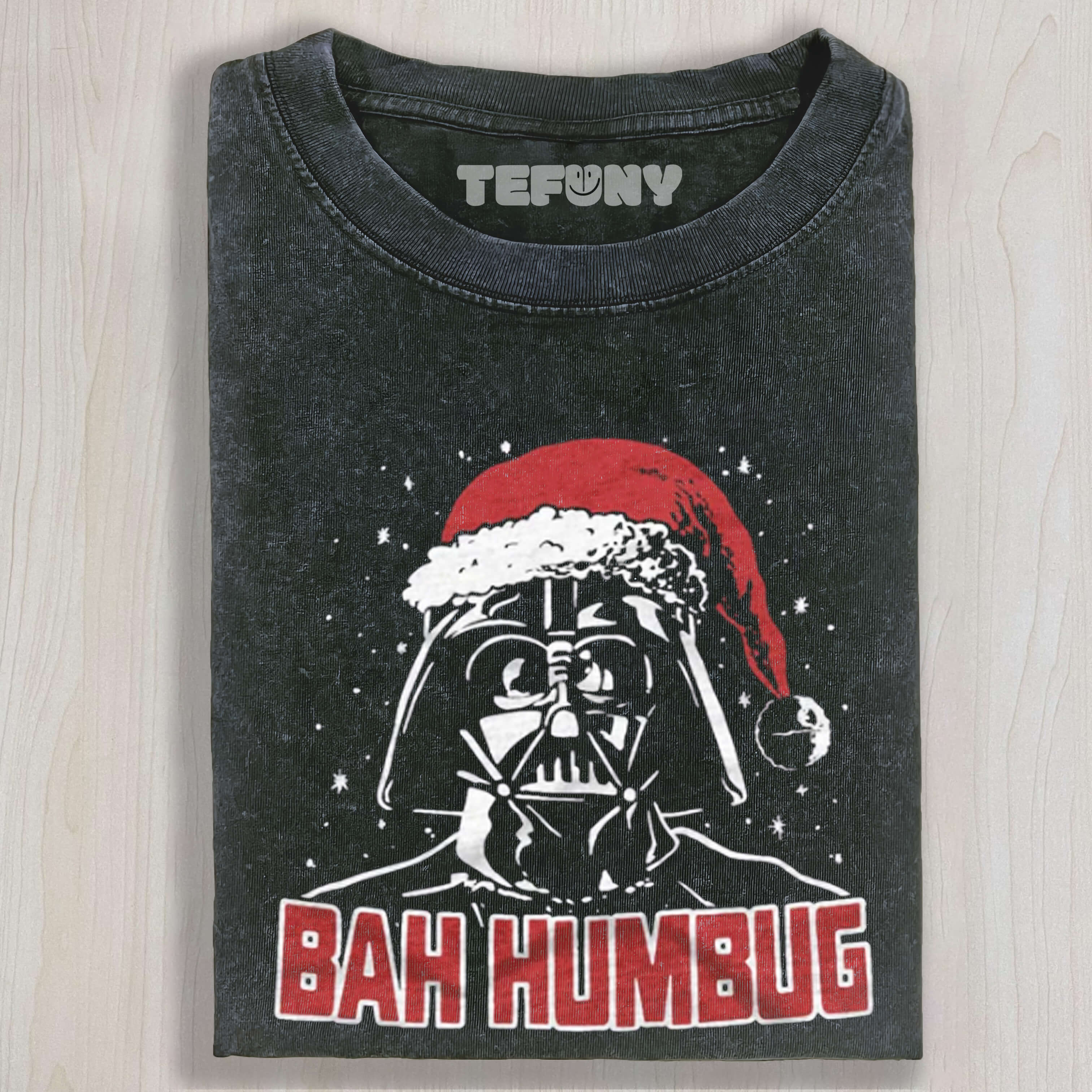 STAR WARS DARTH VADER BAH HUMBUG T-SHIRT