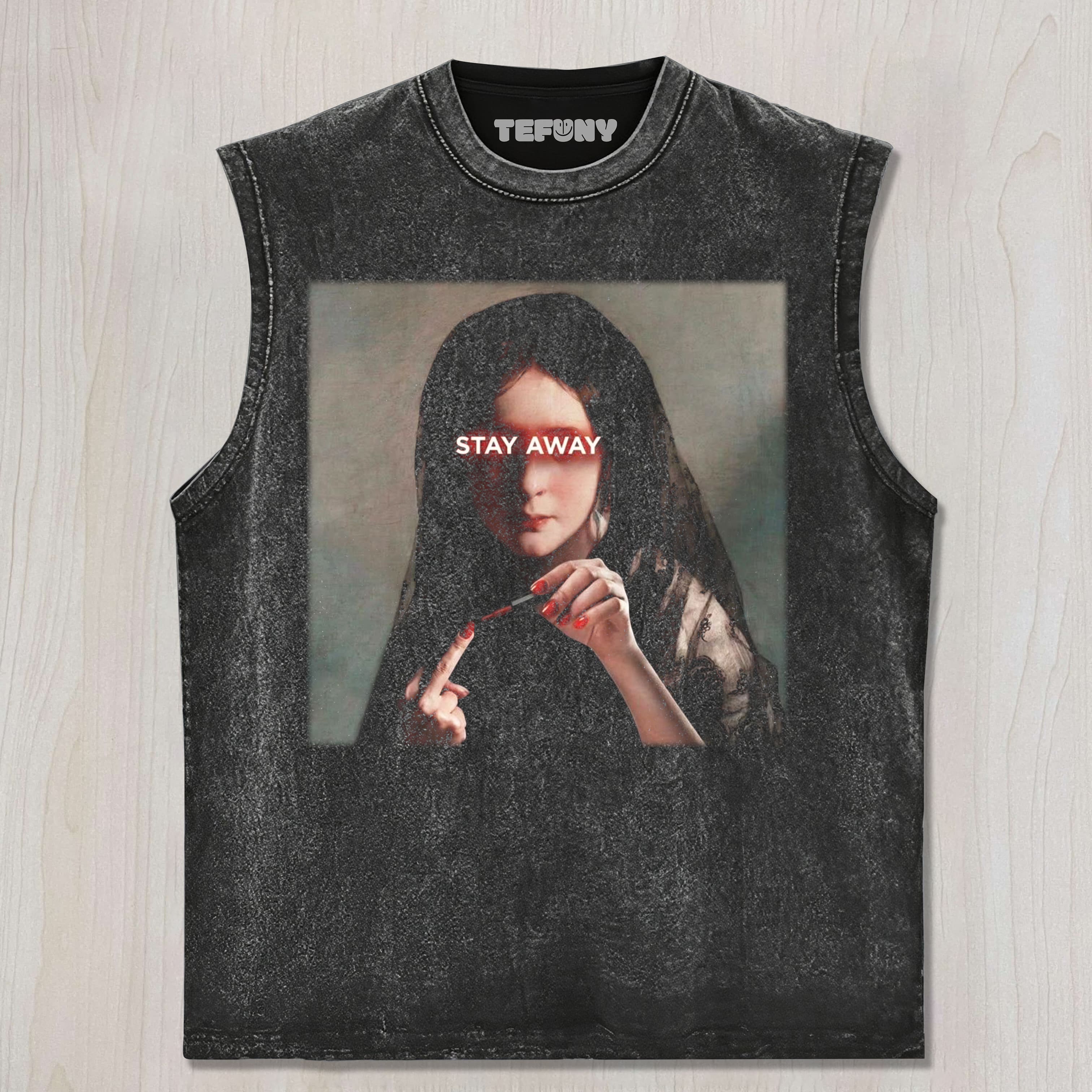 STAY AWAY PAINTING UNISEX TEE, TANK TOP, LAYERED LS, SWEATSHIRT & HOODIE