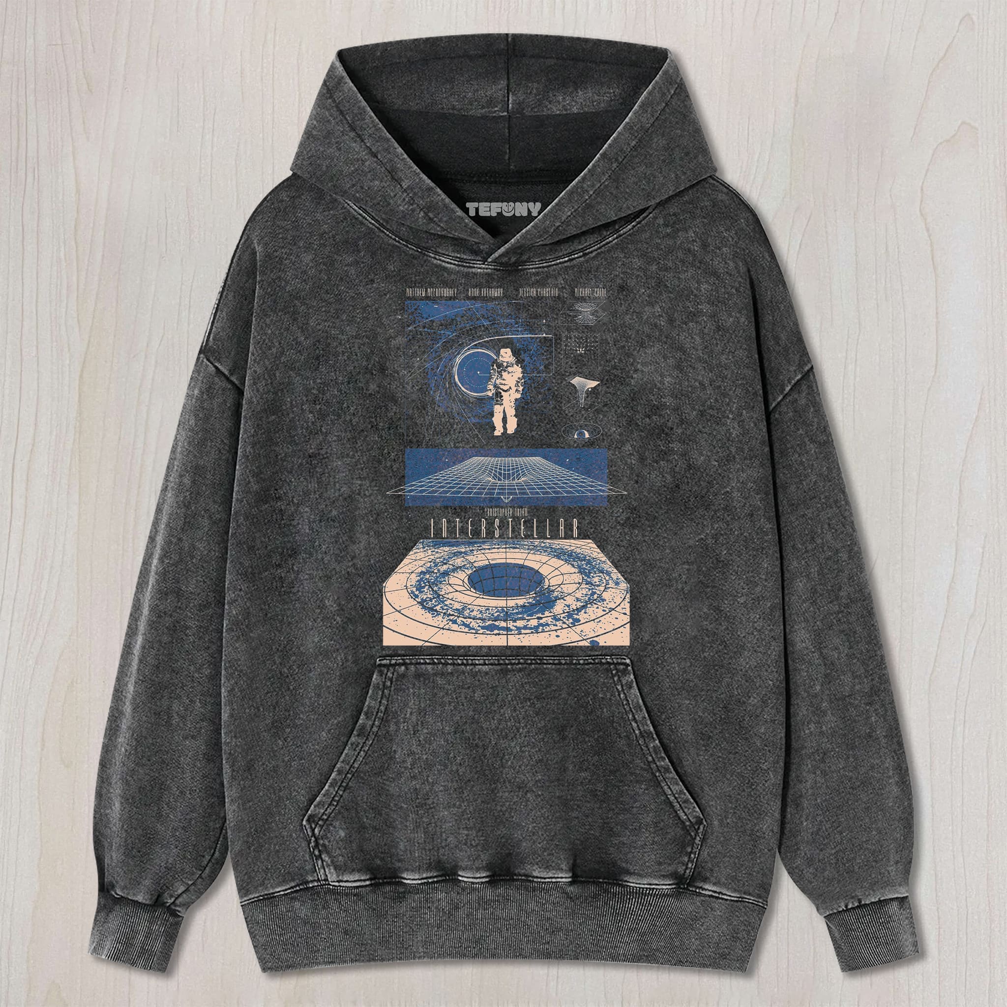 STELLAR FRONTIER VINTAGE WASHED SCI - FI MOVIE V2 UNISEX TEE, TANK TOP, LAYERED LS, SWEATSHIRT & HOODIE