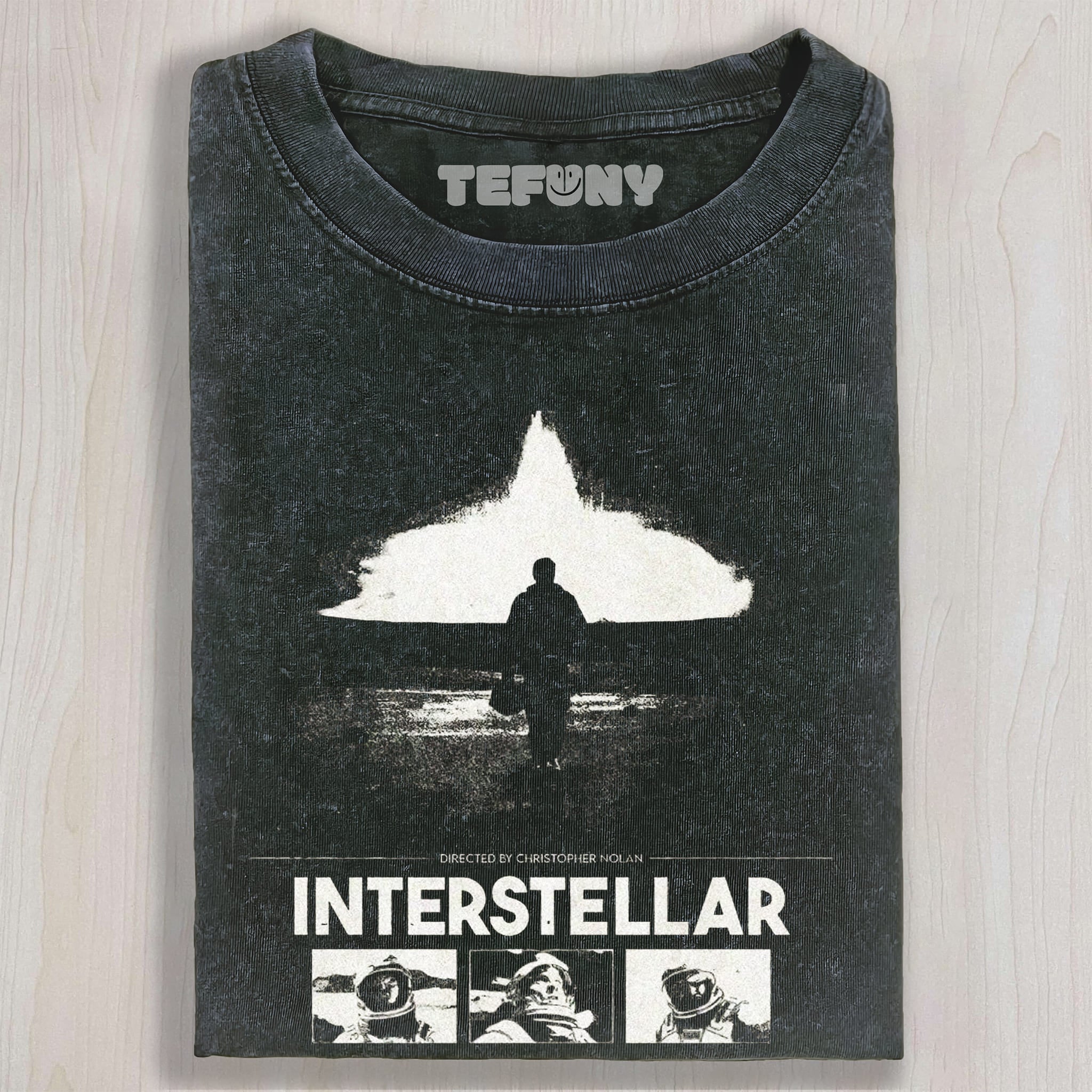 STELLAR FRONTIER VINTAGE WASHED SCI - FI MOVIE V4 UNISEX TEE, TANK TOP, LAYERED LS, SWEATSHIRT & HOODIE