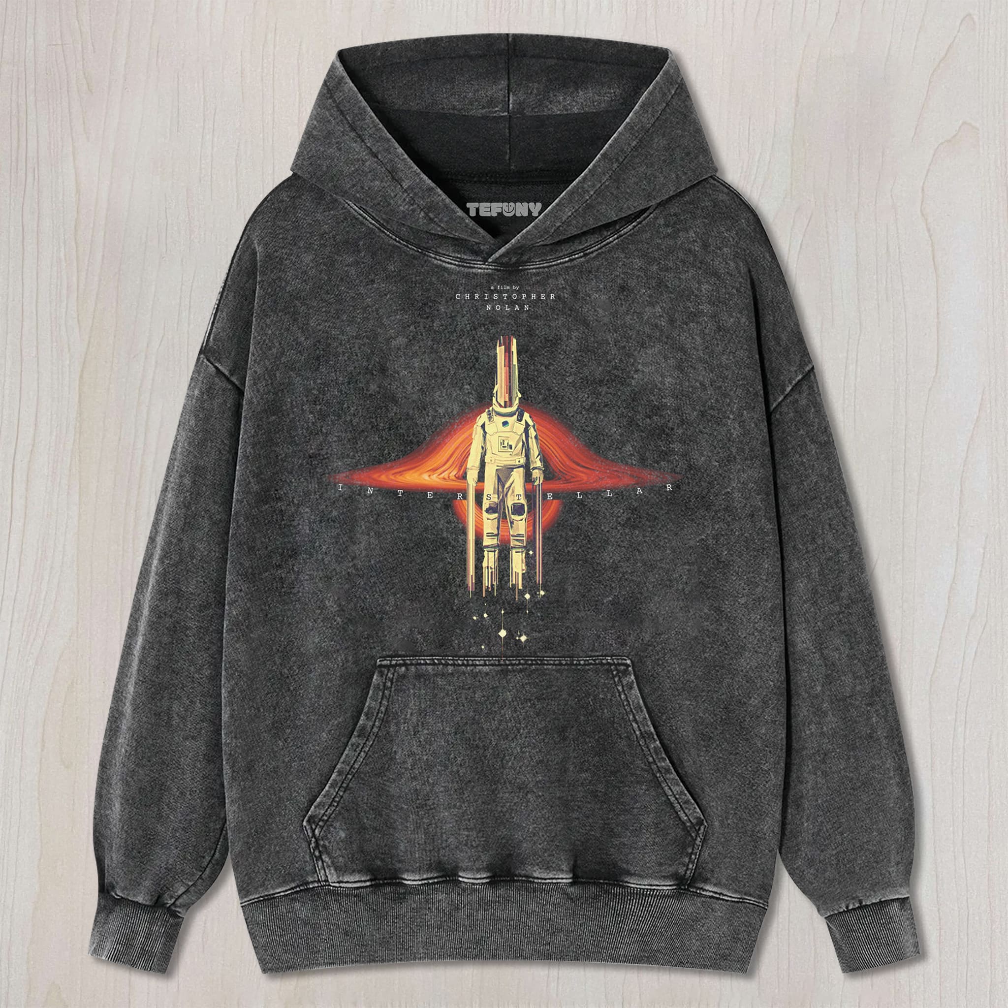 STELLAR FRONTIER VINTAGE WASHED SCI - FI MOVIE V5 UNISEX TEE, TANK TOP, LAYERED LS, SWEATSHIRT & HOODIE