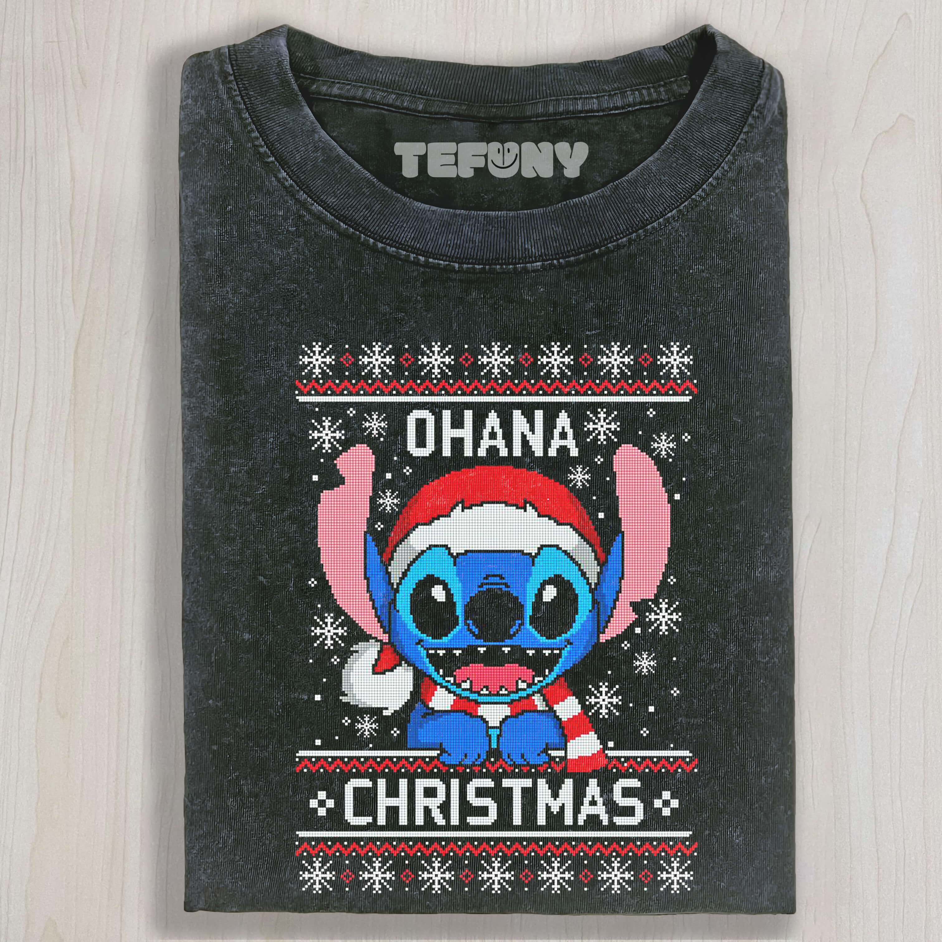 STITCH CHRISTMAS TEE & SWEAT & HOOD