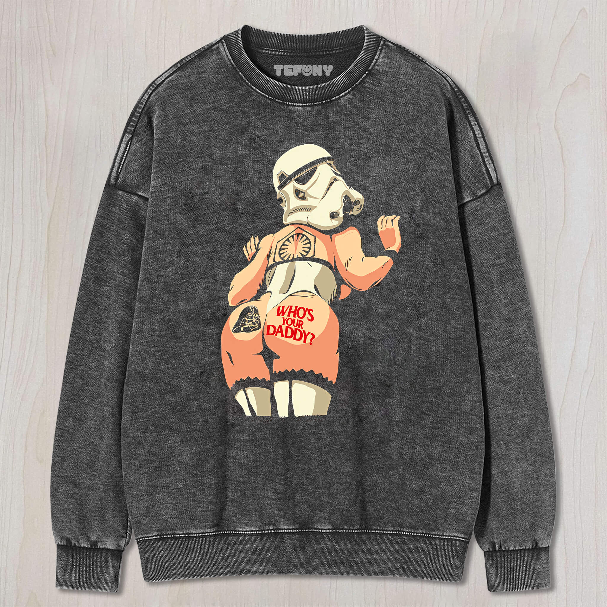 STORMTROOPER 'WHO IS YOUR DADDY' UNISEX TEE, TANK TOP, LAYERED LS, SWEATSHIRT & HOODIE