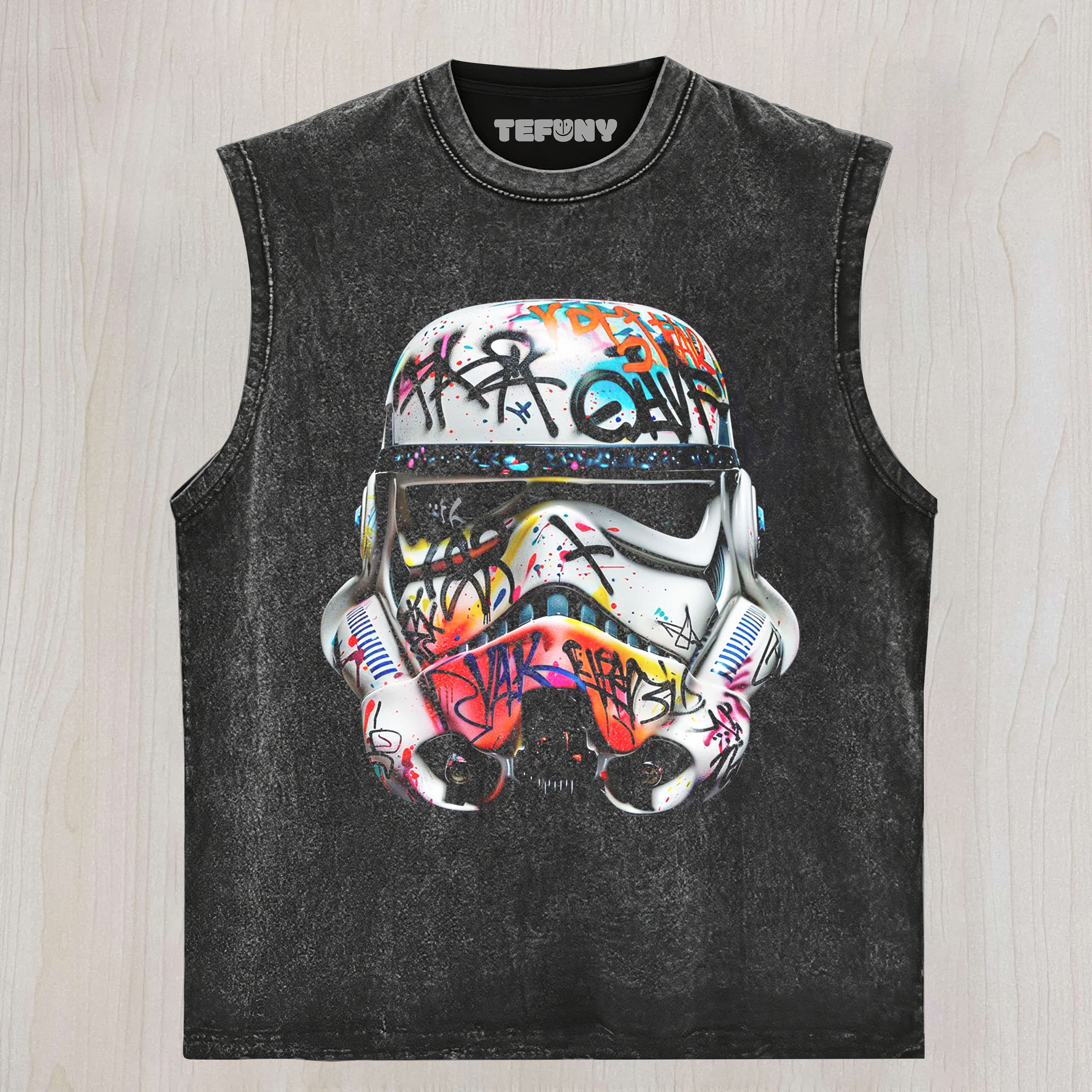 STORM TROOPER GRAFFITI TANK TOP