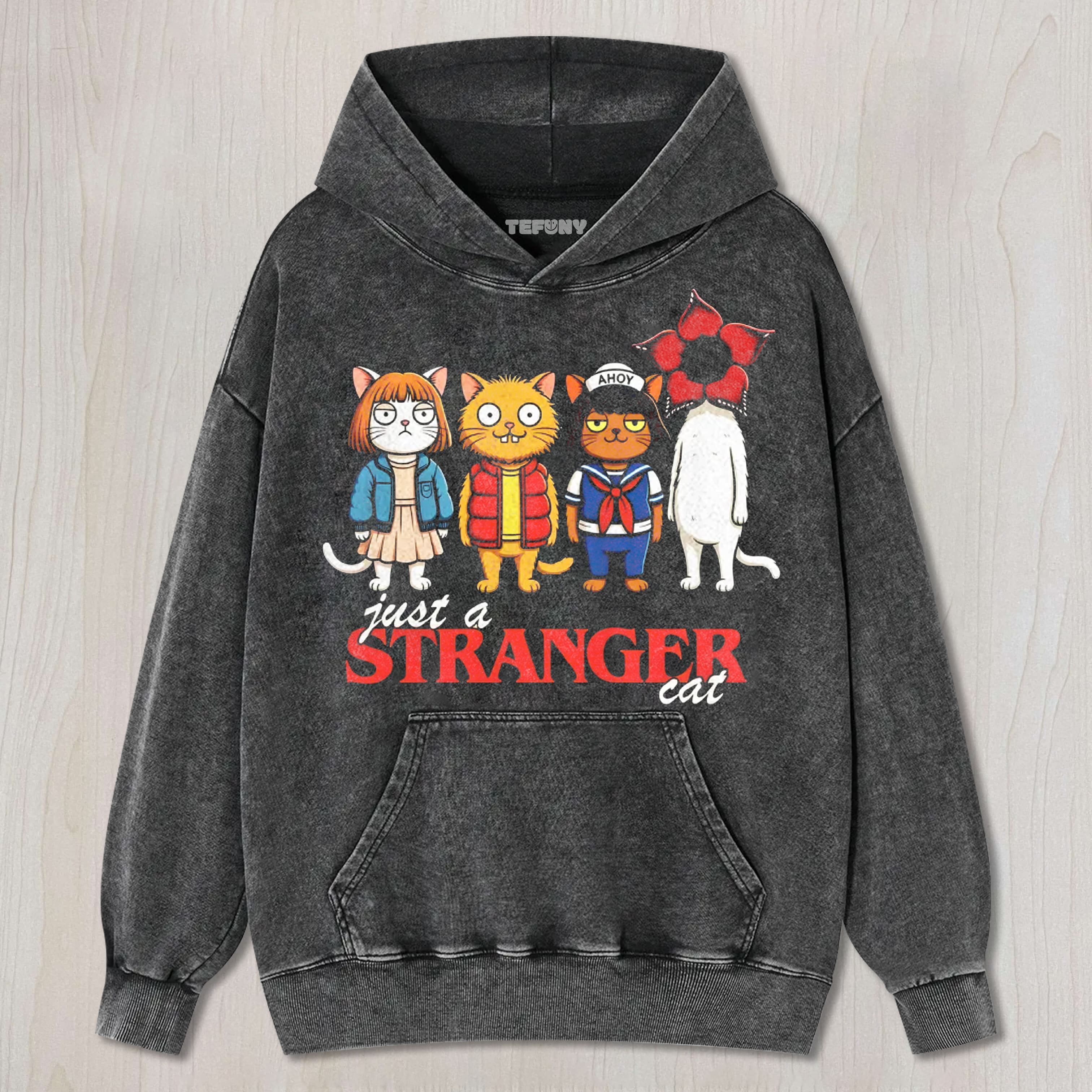 STRANGER CAT TEE & SWEAT & HOOD