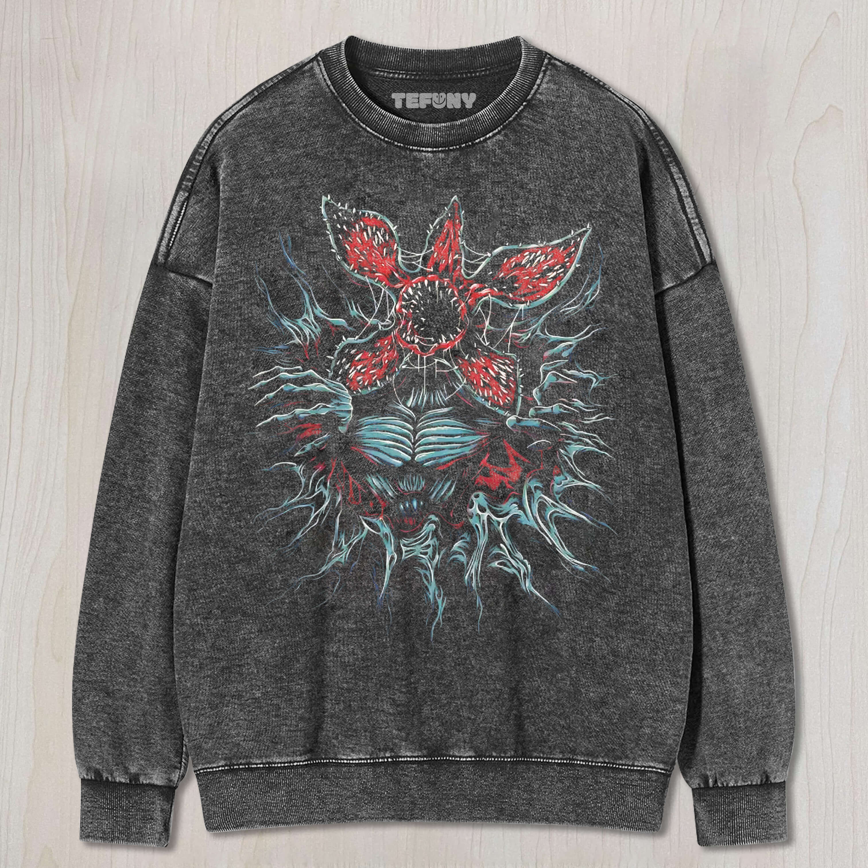 STRANGER THINGS DEMOGORGON TEE & SWEAT & HOOD