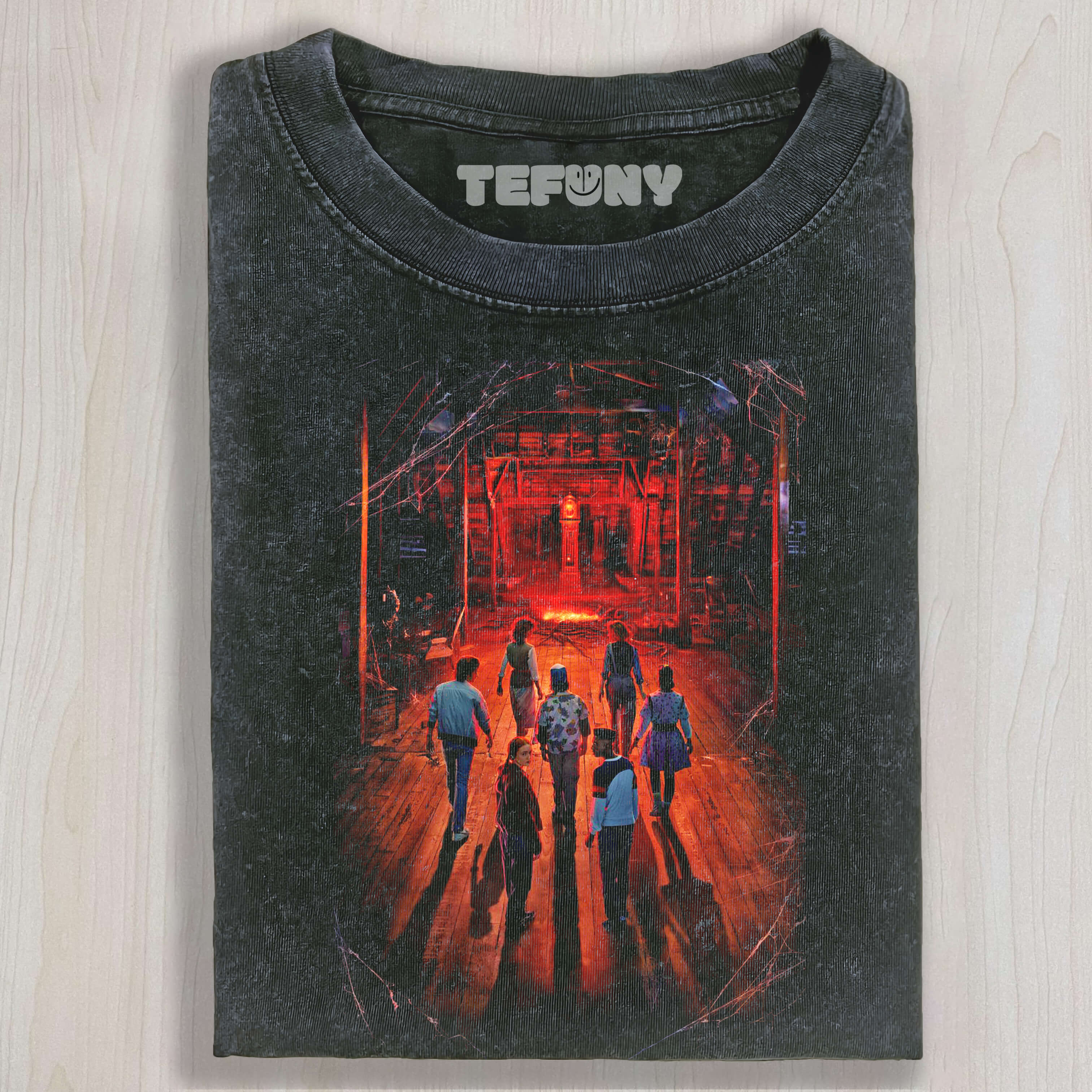 STRANGER THINGS POSTER T-SHIRT & LONG SLEEVES & HOODIES