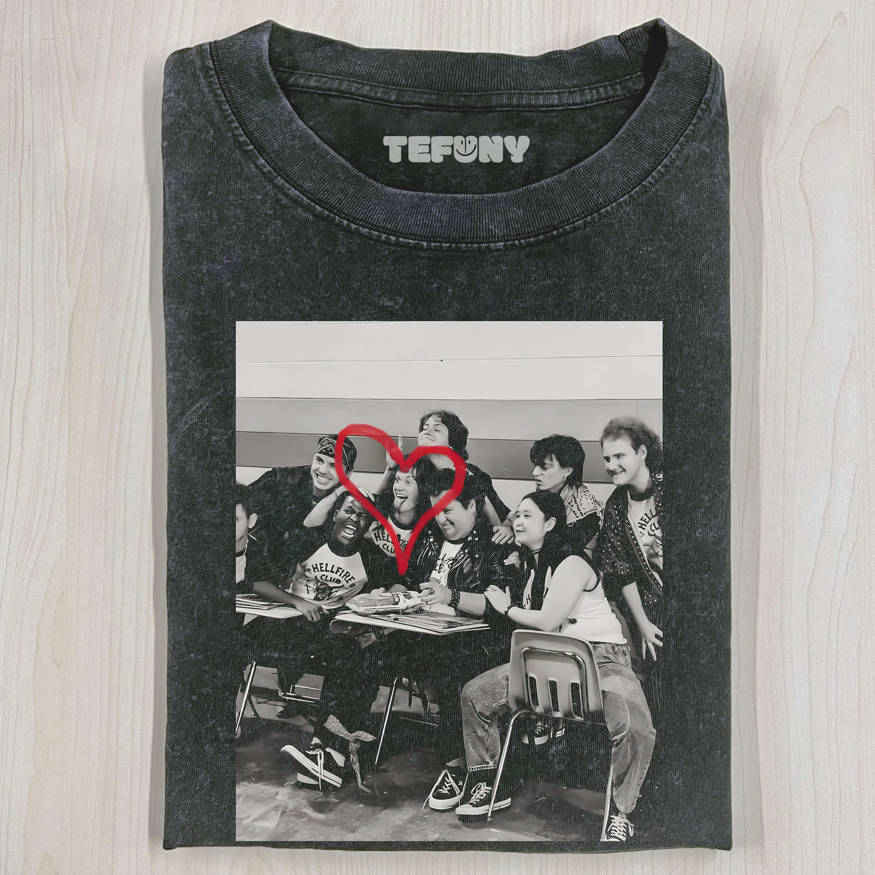 STRANGER THINGS V6 TEE