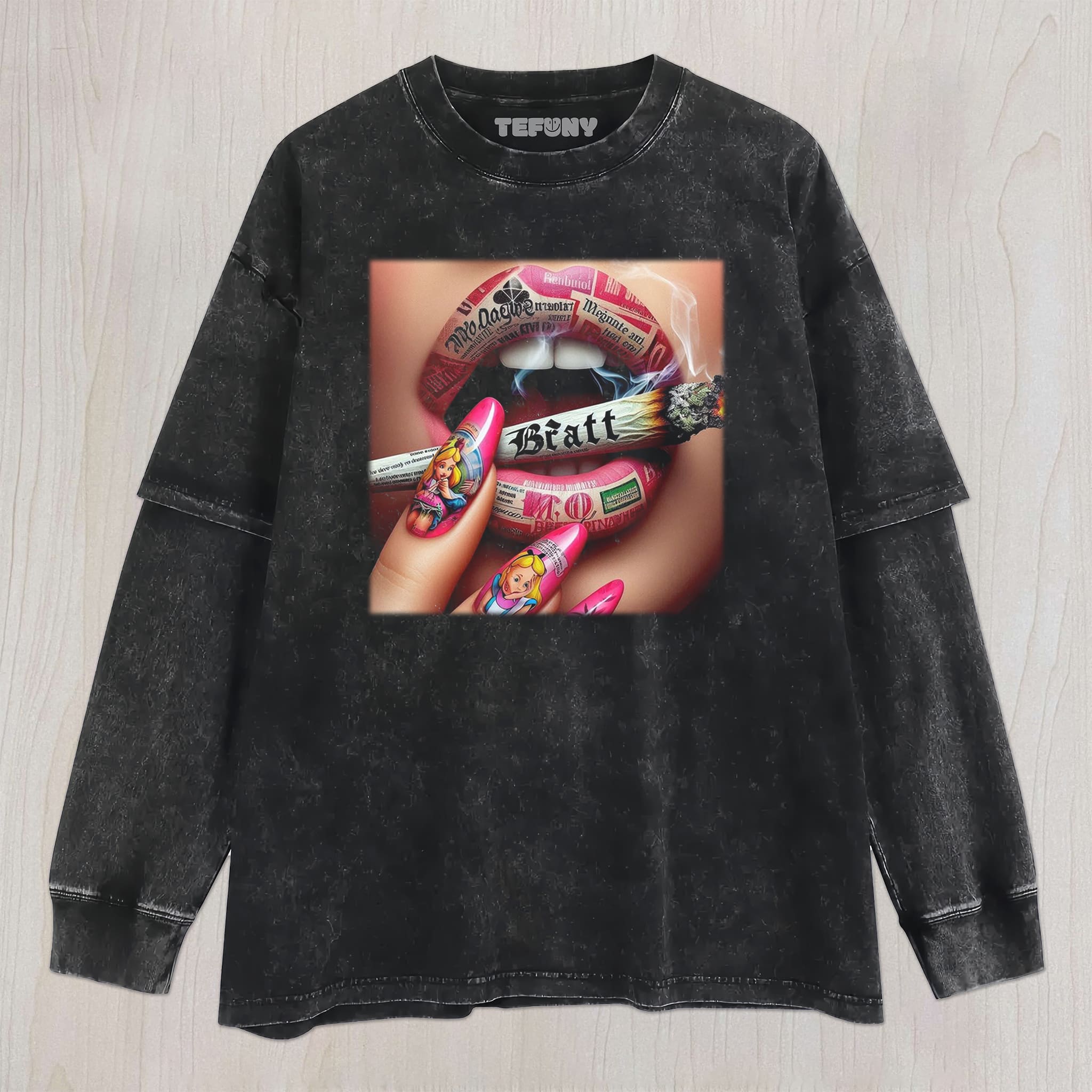 STREET COLOR LIPS UNISEX TEE, TANK TOP, LAYERED LS, SWEATSHIRT & HOODIE