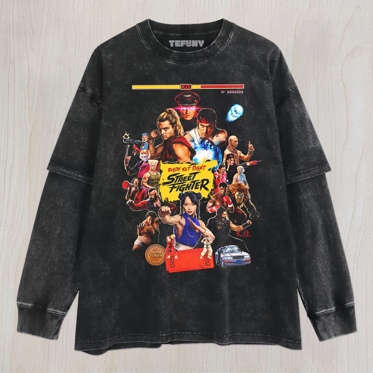 STREET FIGHTER MOVIE UNISEX TEE, TANK TOP, LAYERED LS, SWEATSHIRT & HOODIE