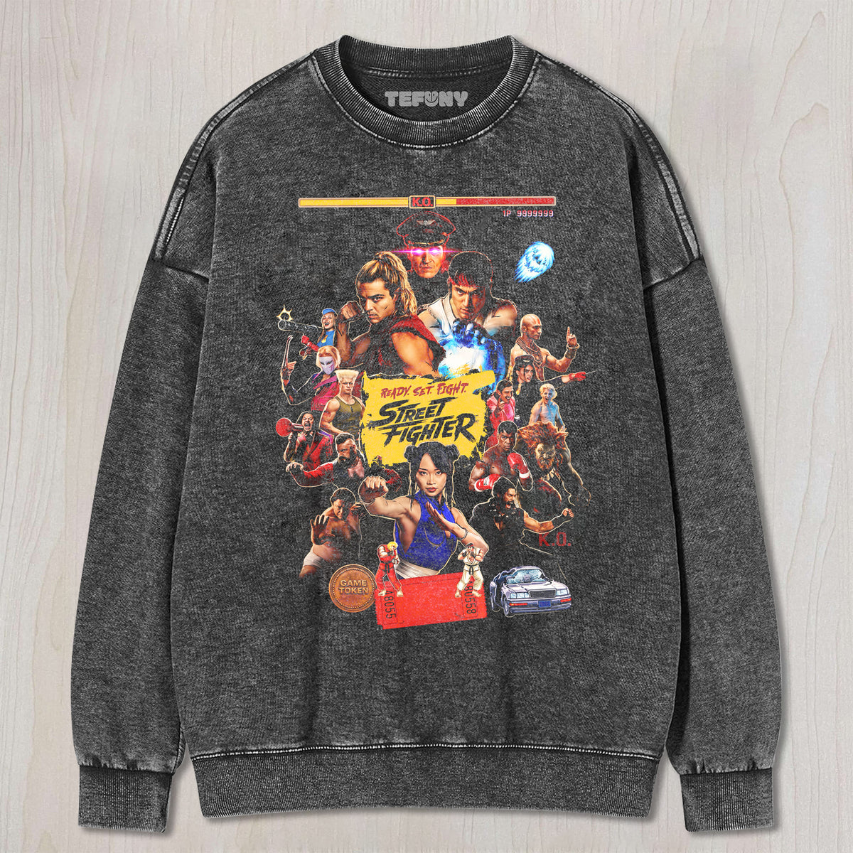 STREET FIGHTER MOVIE UNISEX TEE, TANK TOP, LAYERED LS, SWEATSHIRT & HOODIE