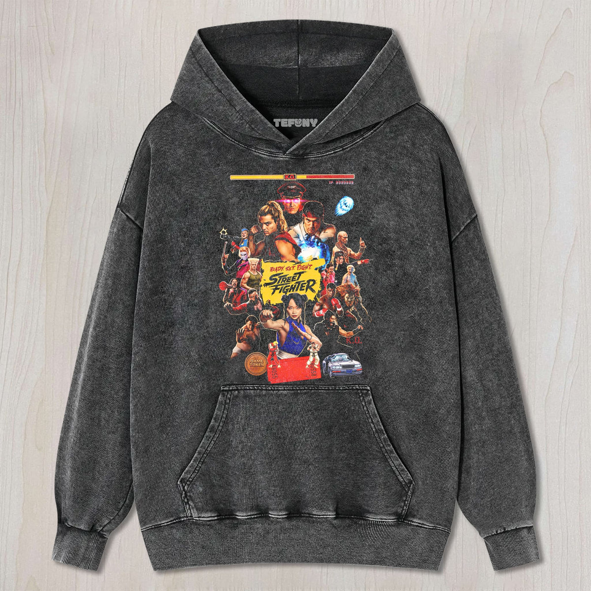 STREET FIGHTER MOVIE UNISEX TEE, TANK TOP, LAYERED LS, SWEATSHIRT & HOODIE
