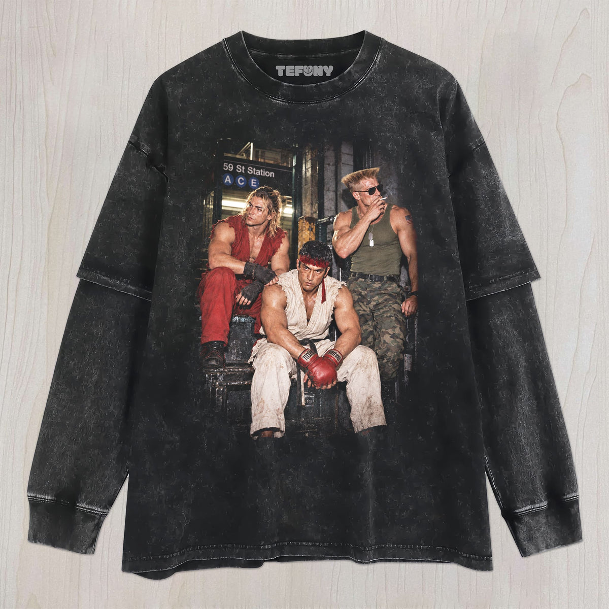 STREET FIGHTER MOVIE V12 UNISEX TEE, TANK TOP, LAYERED LS, SWEATSHIRT & HOODIE