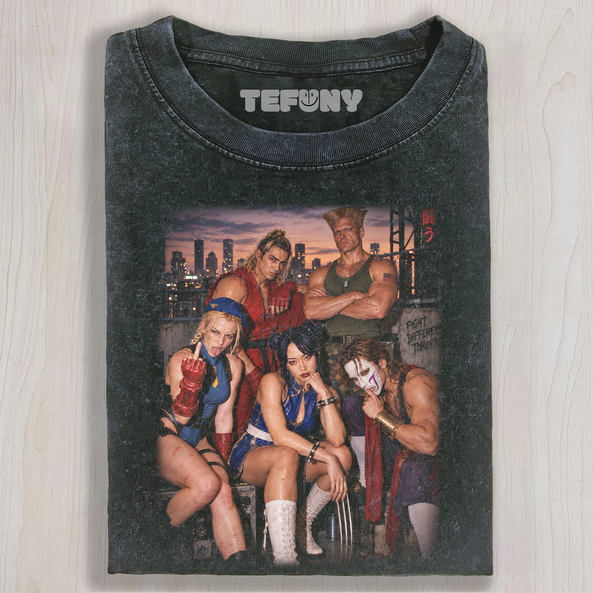 STREET FIGHTER MOVIE V13 UNISEX TEE, TANK TOP, LAYERED LS, SWEATSHIRT & HOODIE