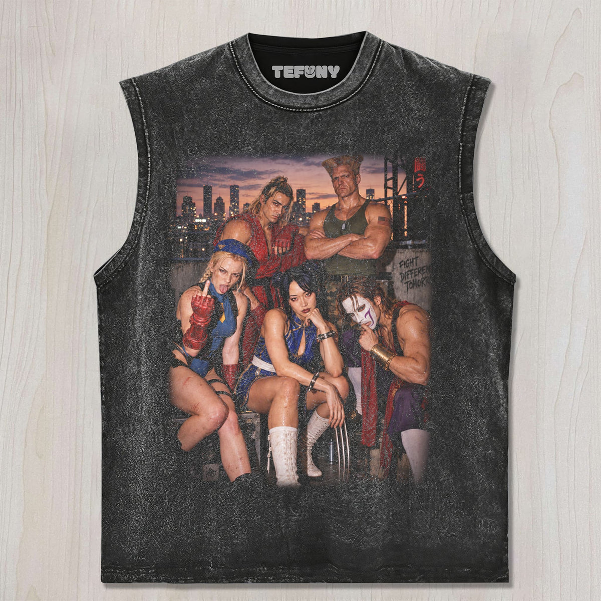 STREET FIGHTER MOVIE V13 UNISEX TEE, TANK TOP, LAYERED LS, SWEATSHIRT & HOODIE