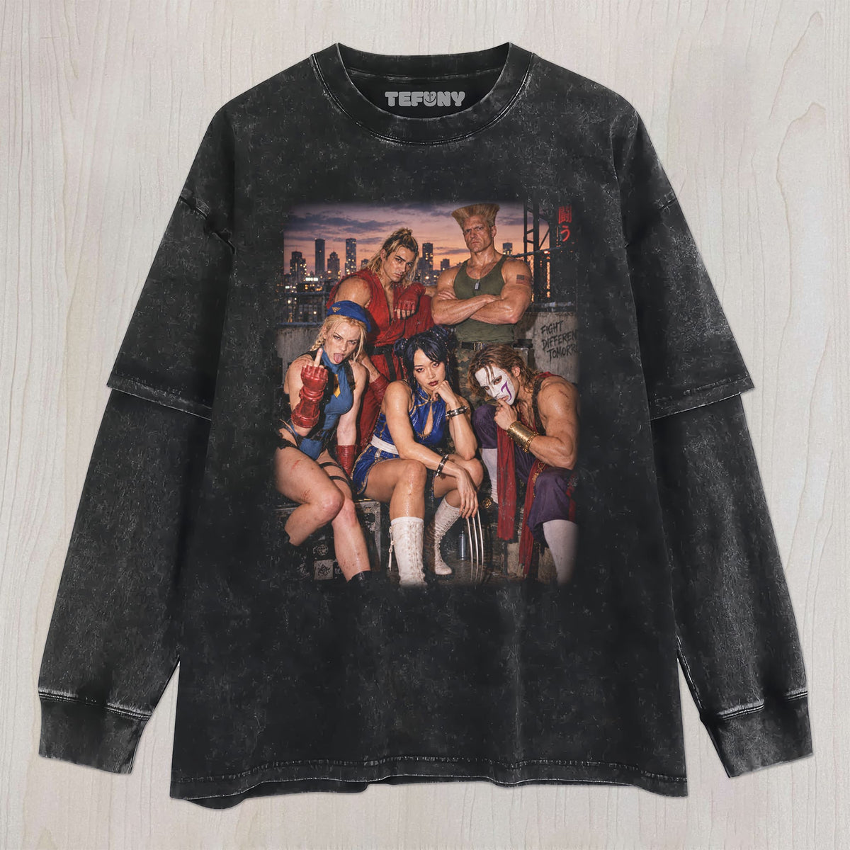 STREET FIGHTER MOVIE V13 UNISEX TEE, TANK TOP, LAYERED LS, SWEATSHIRT & HOODIE
