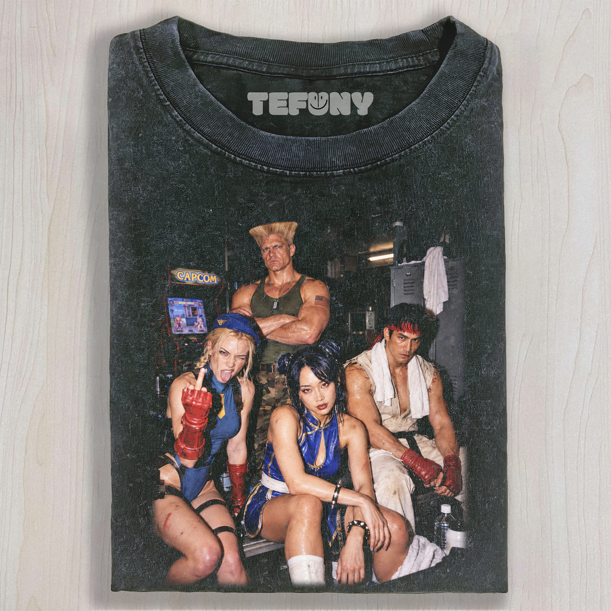 STREET FIGHTER MOVIE V1 UNISEX TEE, TANK TOP, LAYERED LS, SWEATSHIRT & HOODIE