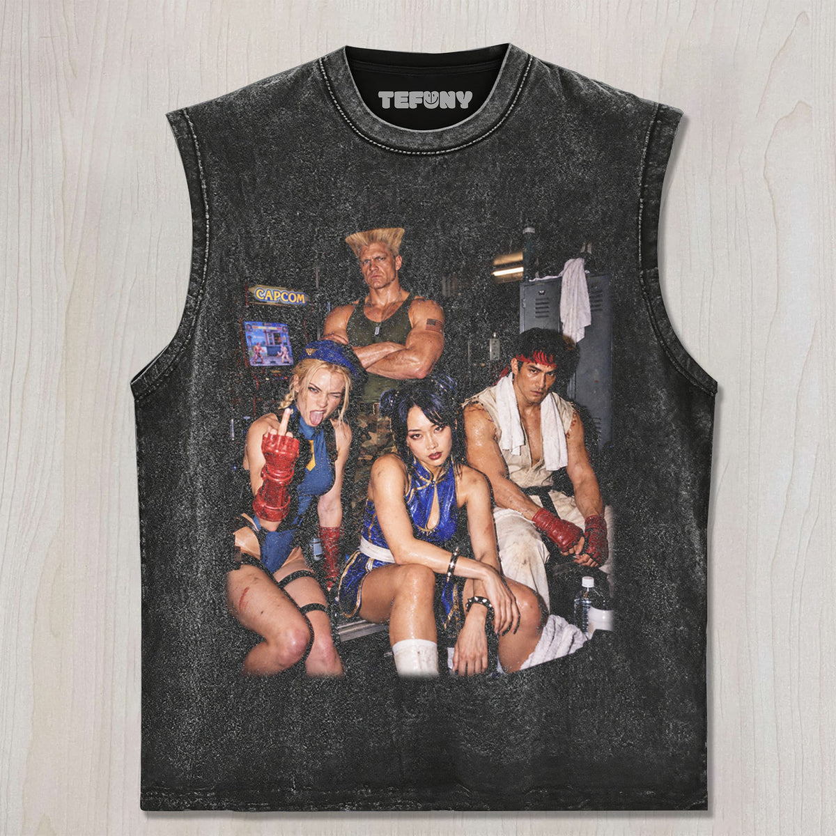 STREET FIGHTER MOVIE V1 UNISEX TEE, TANK TOP, LAYERED LS, SWEATSHIRT & HOODIE