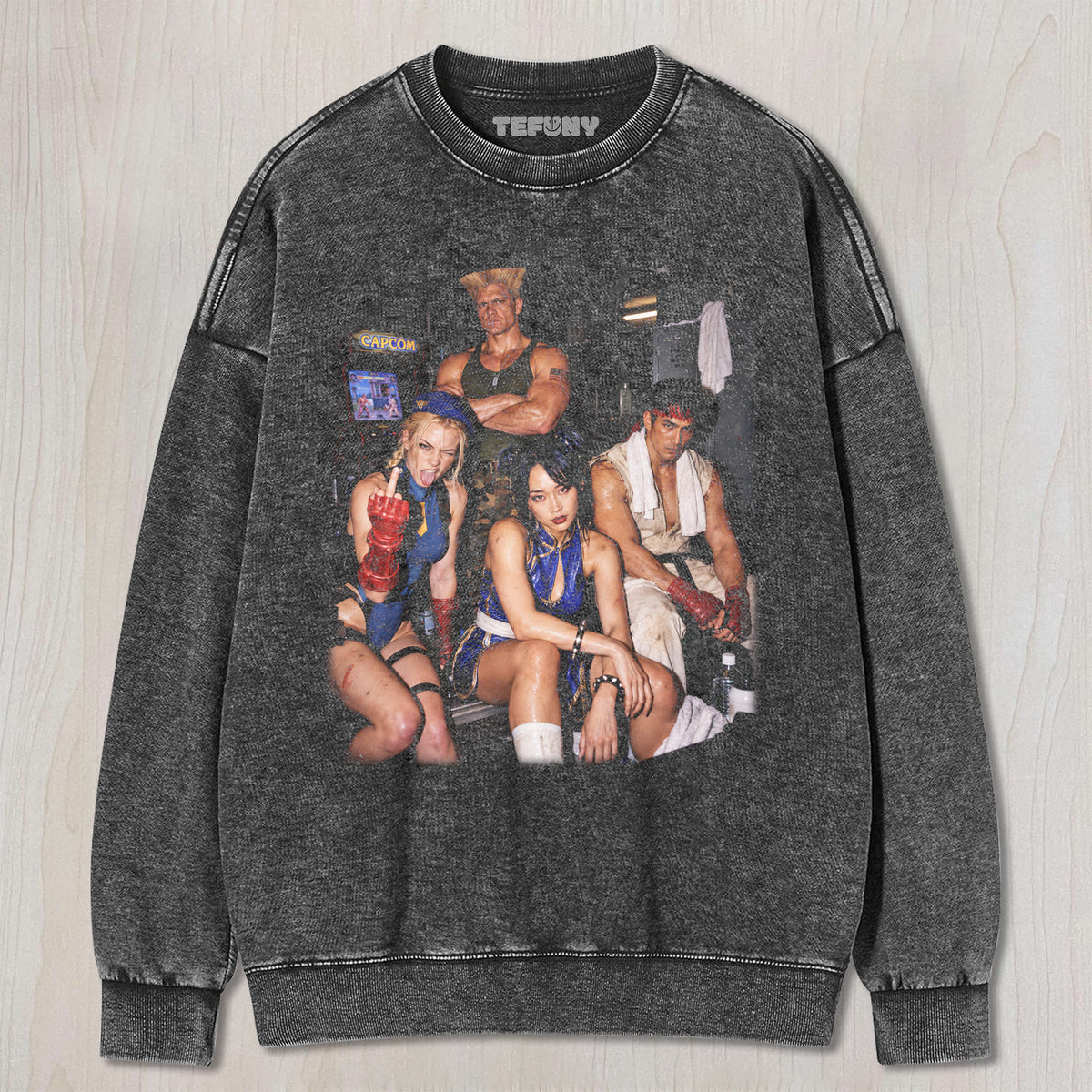 STREET FIGHTER MOVIE V1 UNISEX TEE, TANK TOP, LAYERED LS, SWEATSHIRT & HOODIE