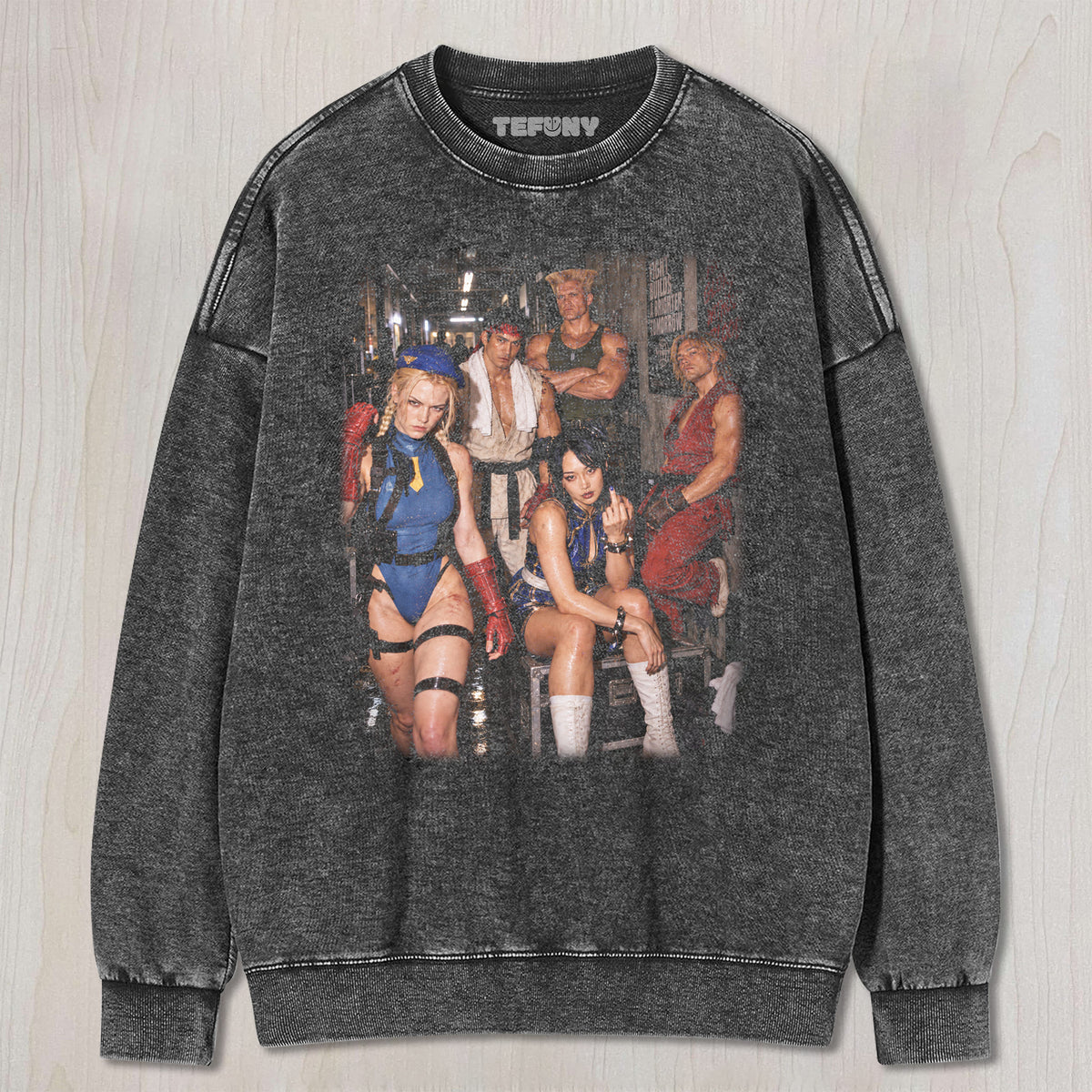 STREET FIGHTER MOVIE V8 UNISEX TEE, TANK TOP, LAYERED LS, SWEATSHIRT & HOODIE