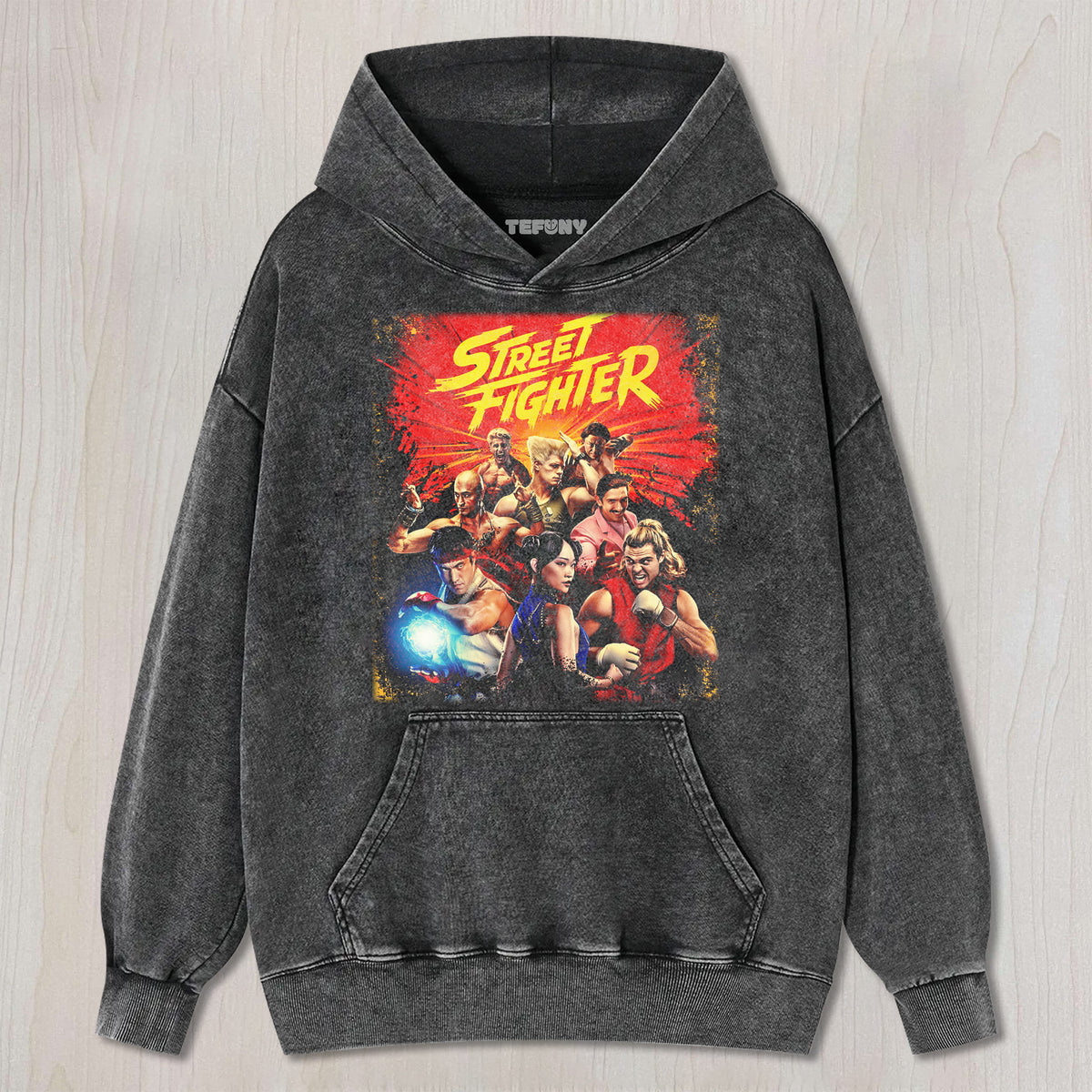 STREET FIGHTER V2 UNISEX TEE, TANK TOP, LAYERED LS, SWEATSHIRT & HOODIE
