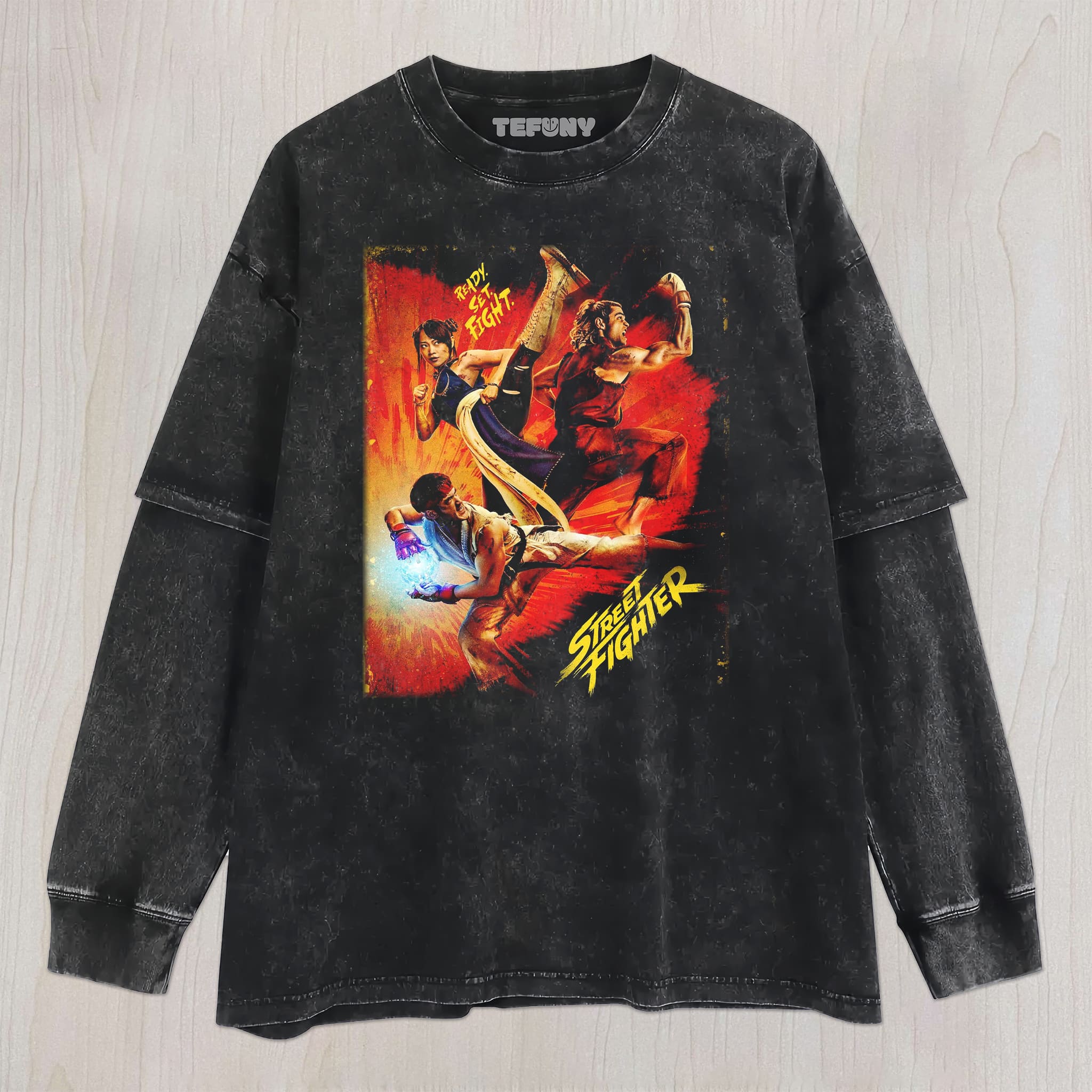 STREET FIGHTER V3 UNISEX TEE, TANK TOP, LAYERED LS, SWEATSHIRT & HOODIE