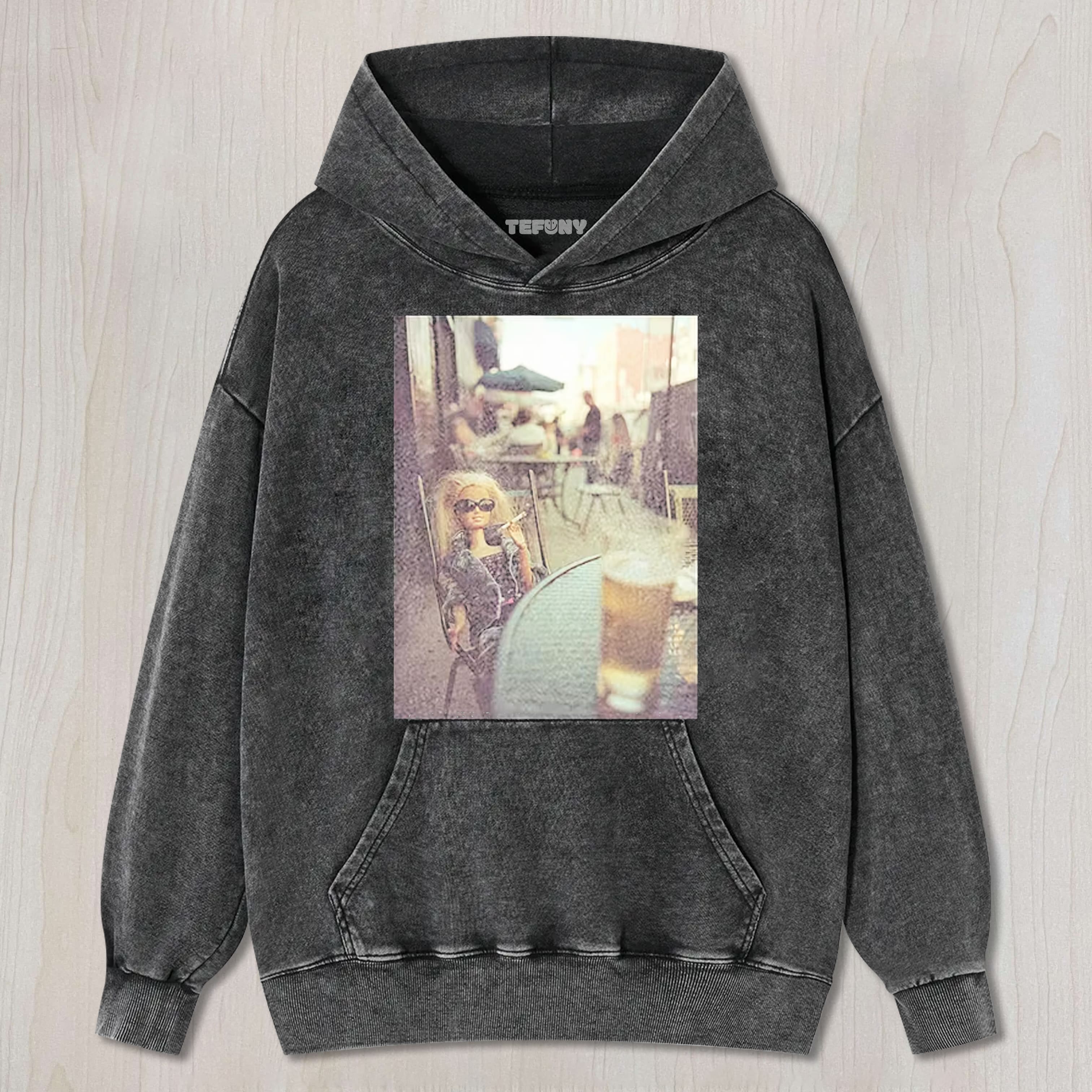 STREET AFTERNOON TEADOLL FACE GIRL UNISEX TEE, TANK TOP, LAYERED LS, SWEATSHIRT & HOODIE