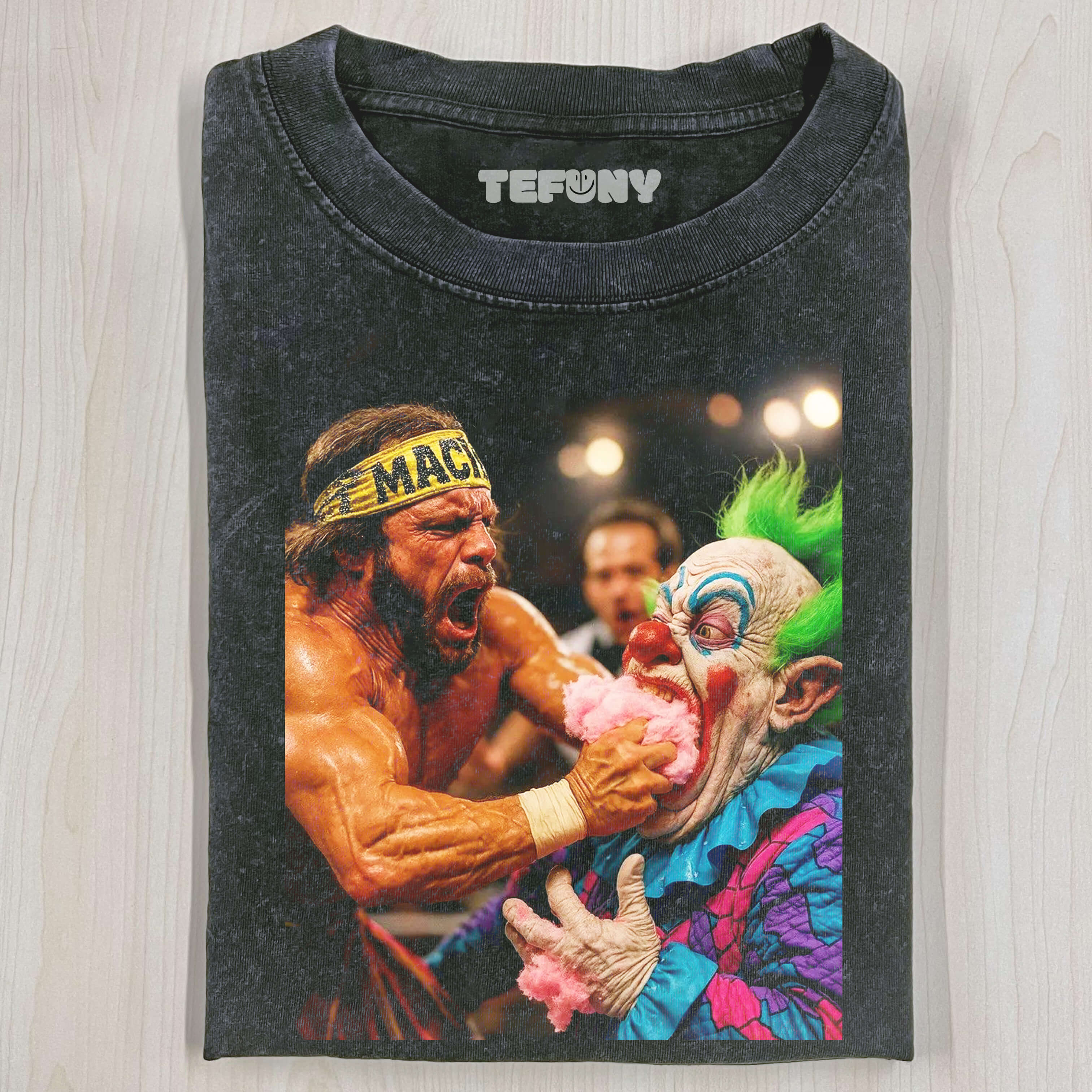 STUFF COTTON IN THE CLOWN'S MOUTH T-SHIRT