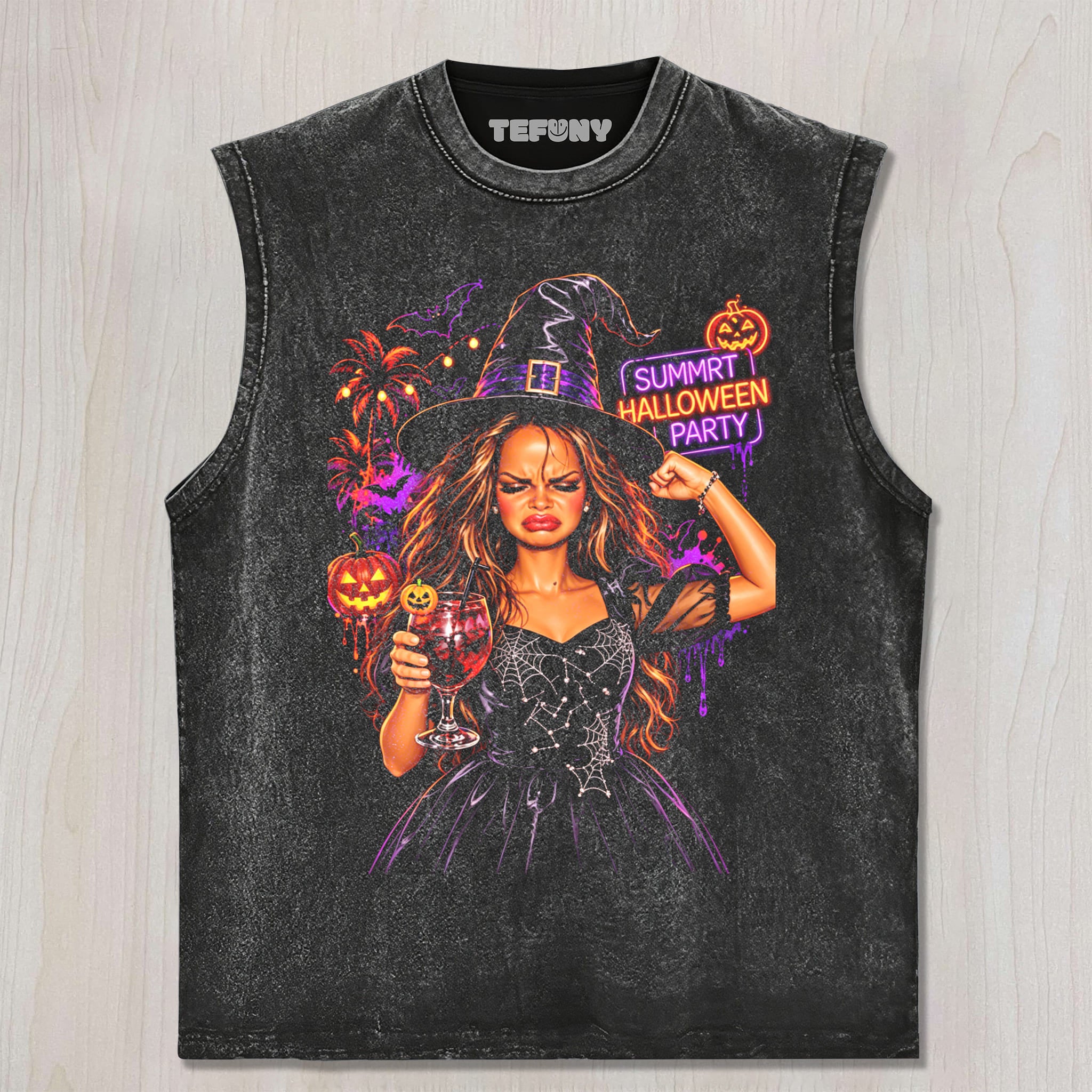 SUMMER HALLOWEEN PARTY UNISEX TEE, TANK TOP, LAYERED LS, SWEATSHIRT & HOODIE