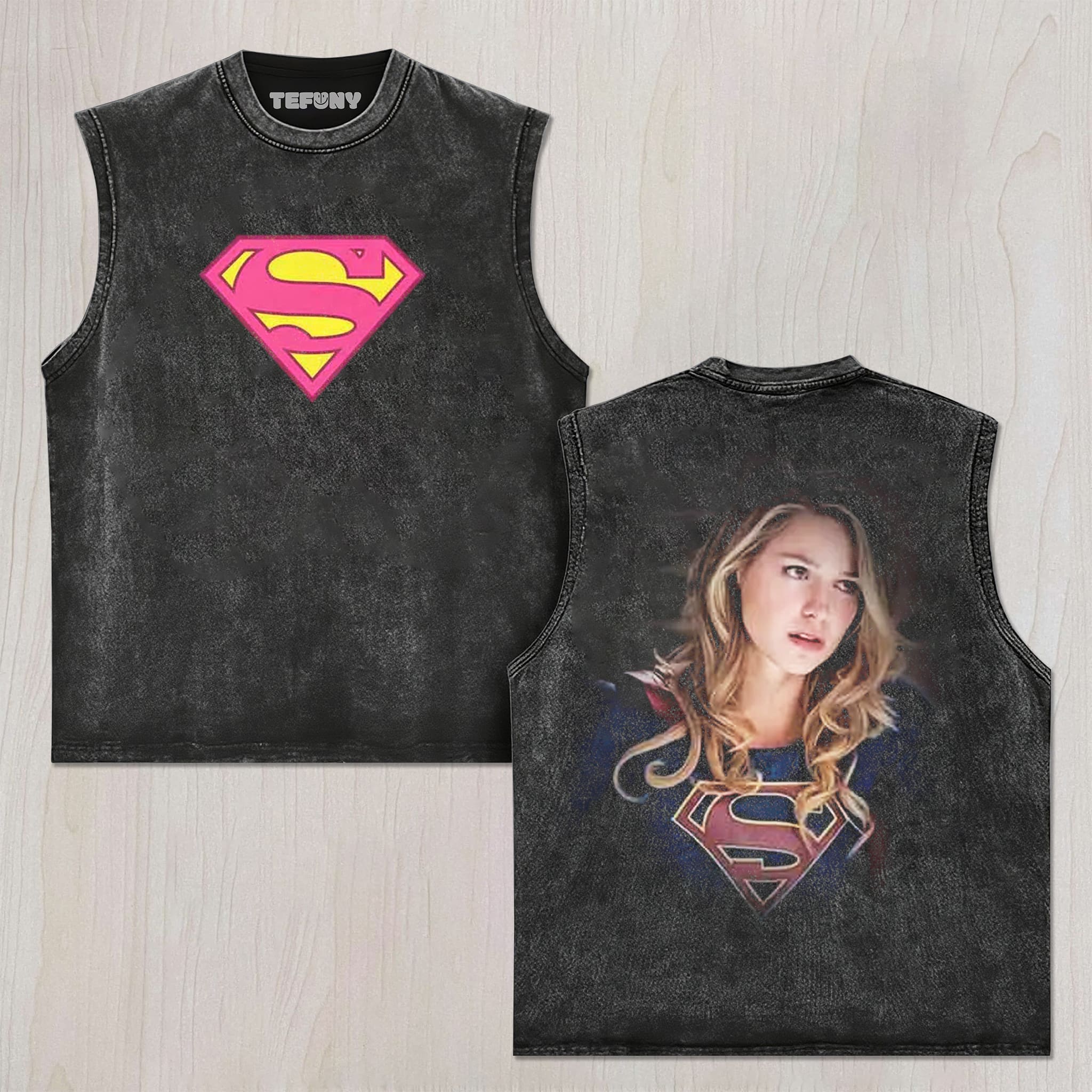 SUPERGIRL V7 UNISEX TEE, TANK TOP, LAYERED LS, SWEATSHIRT & HOODIE