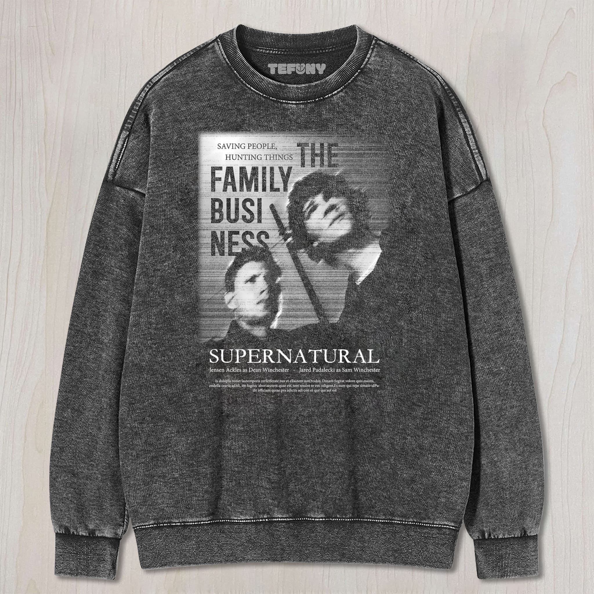 SUPERNATURAL V9 UNISEX TEE, TANK TOP, LAYERED LS, SWEATSHIRT & HOODIE