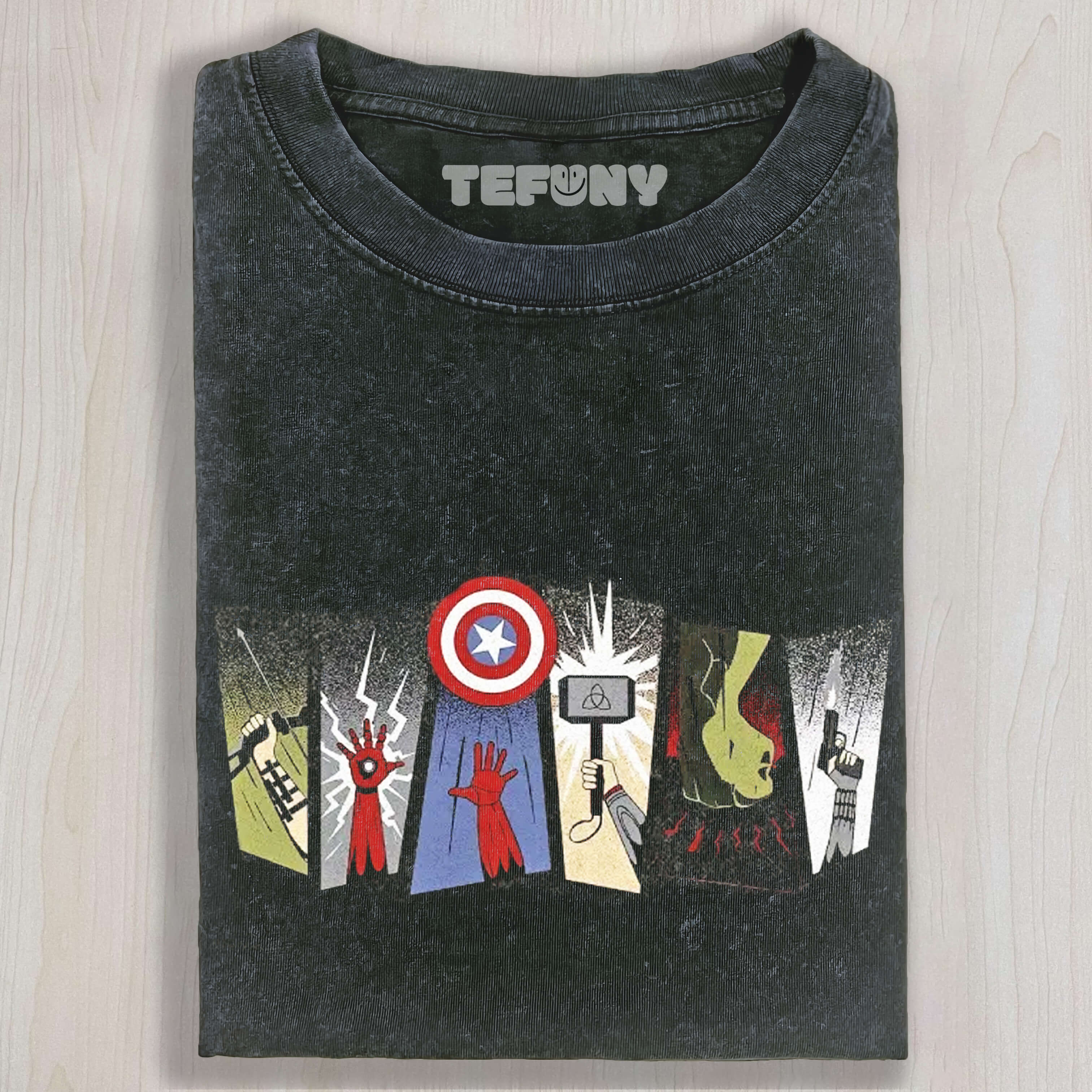 SUPER HERO ICONS TEE & SWEAT & HOOD