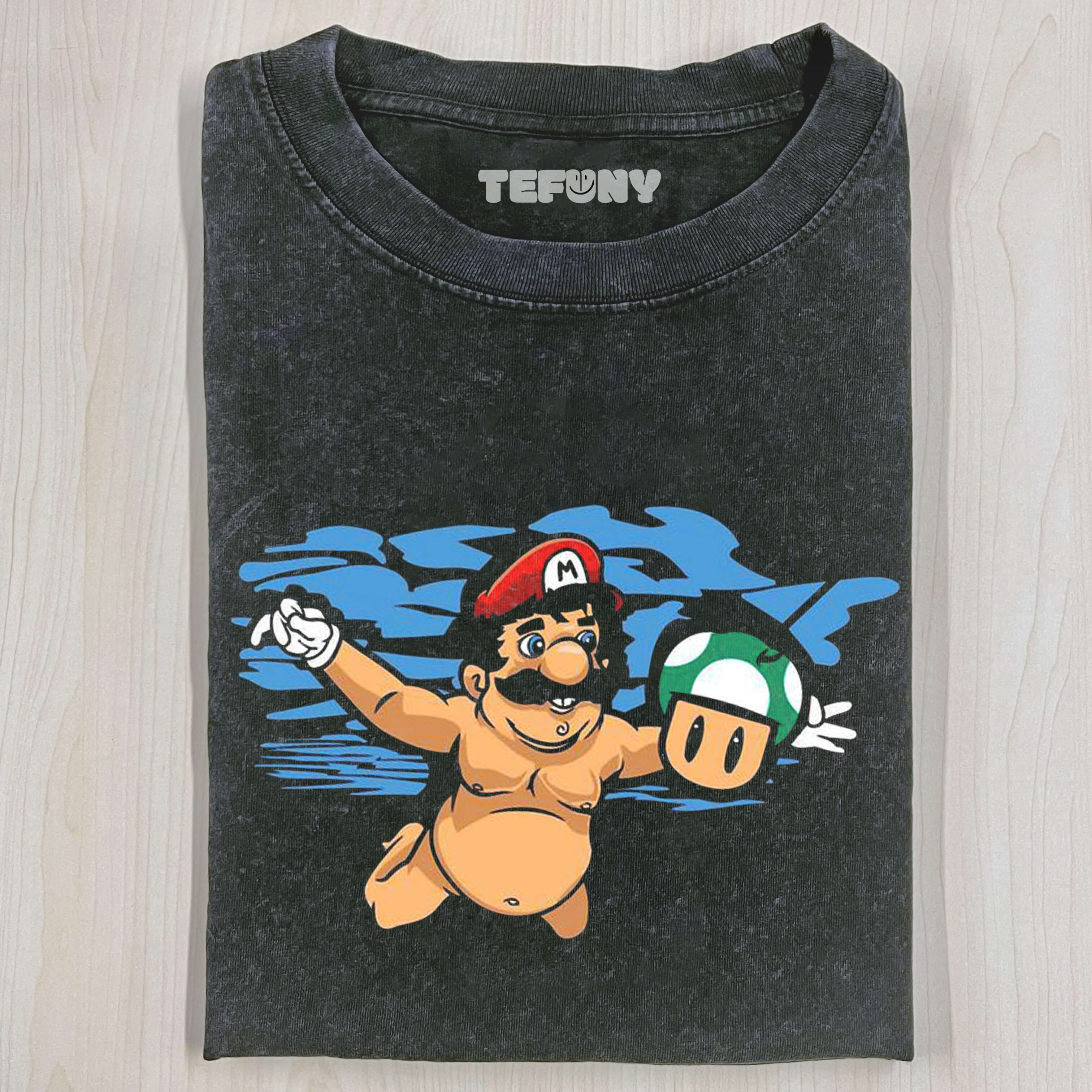 SUPER MARIO BROS. NAKED T-SHIRT