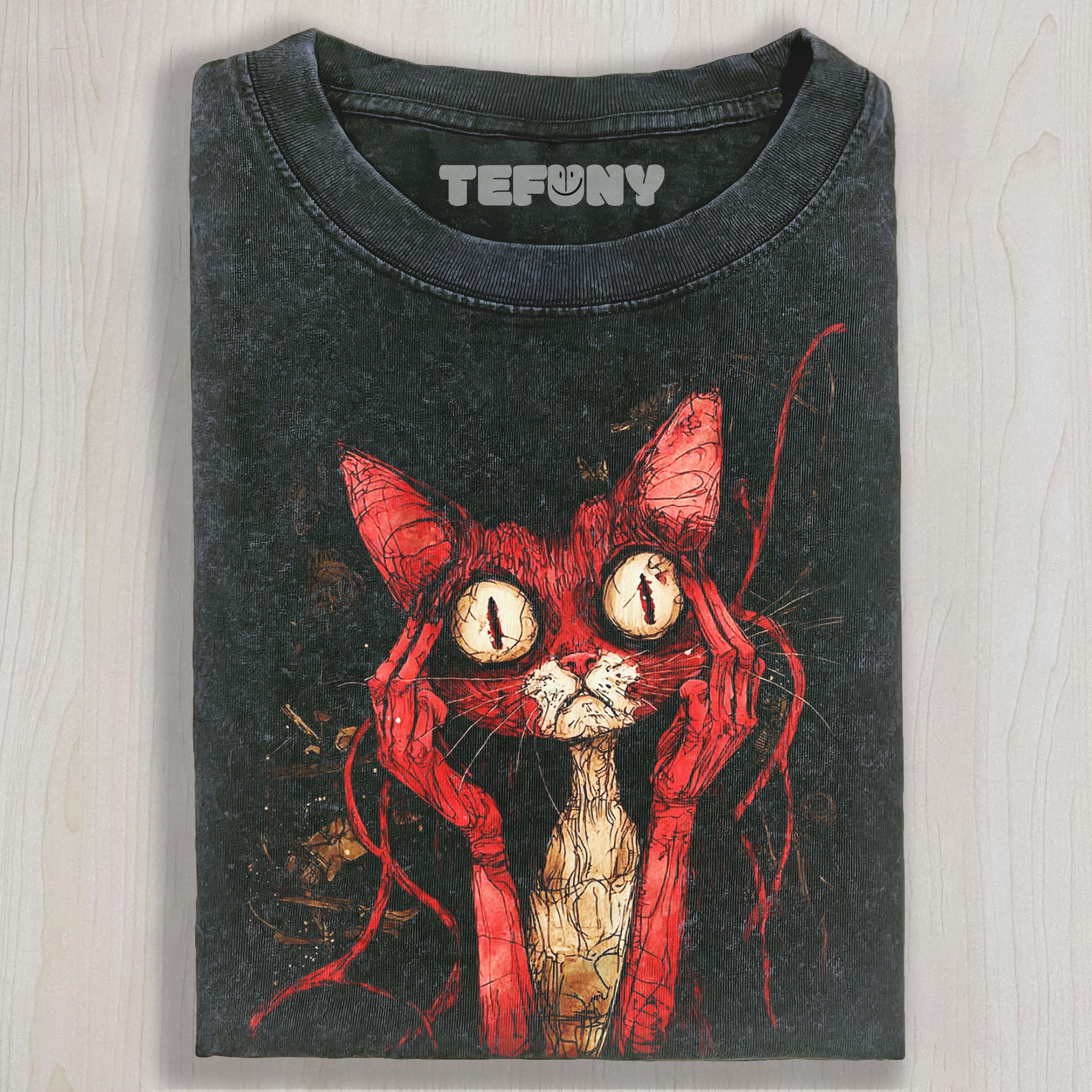 SURPRISED CAT UNISEX TEE, TANK TOP, LAYERED LS, SWEATSHIRT & HOODIE