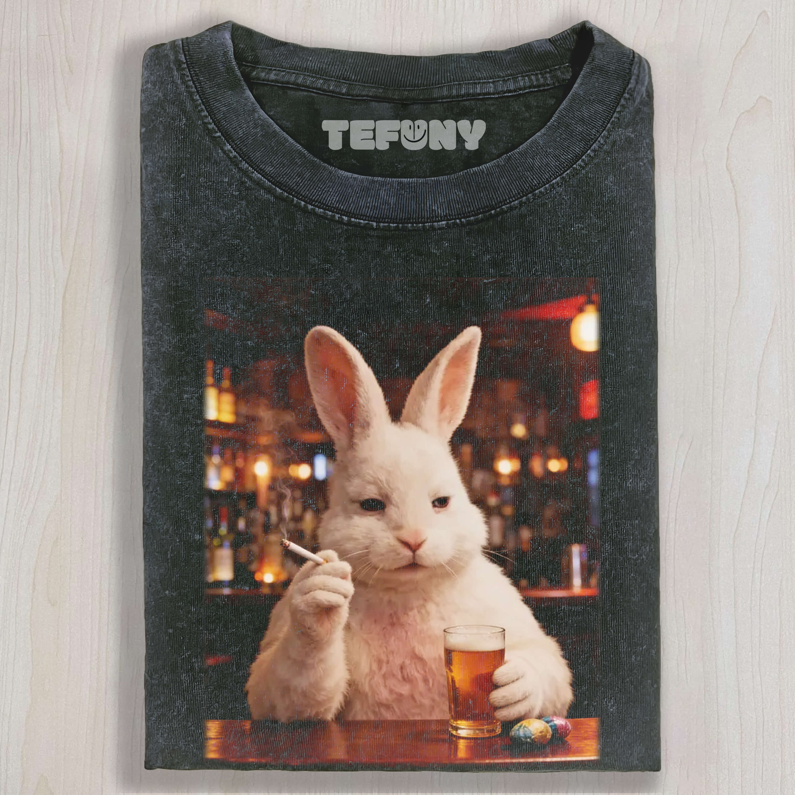 SURREAL BUNNY BAR SCENE TEE & SWEAT & HOOD