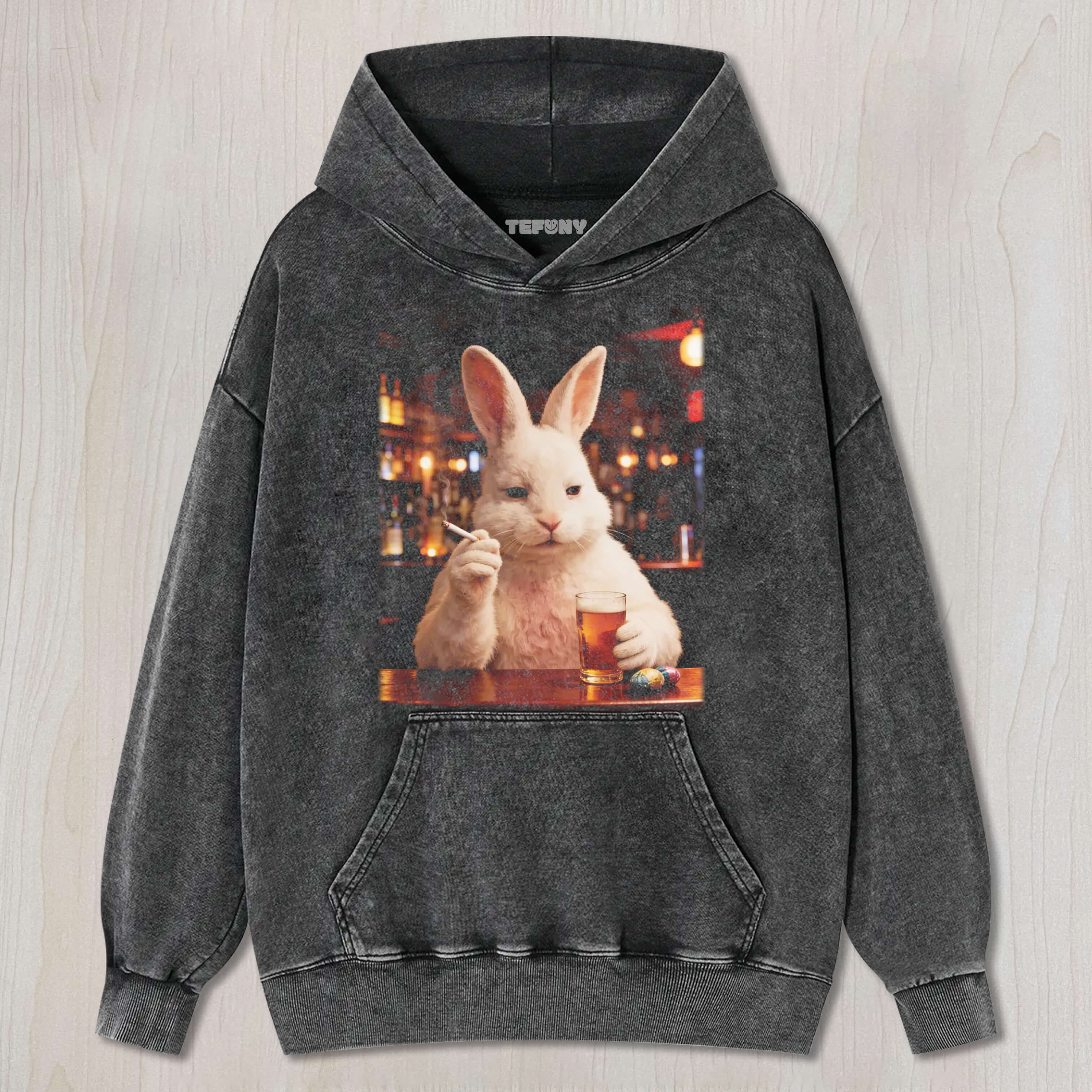 SURREAL BUNNY BAR SCENE TEE & SWEAT & HOOD