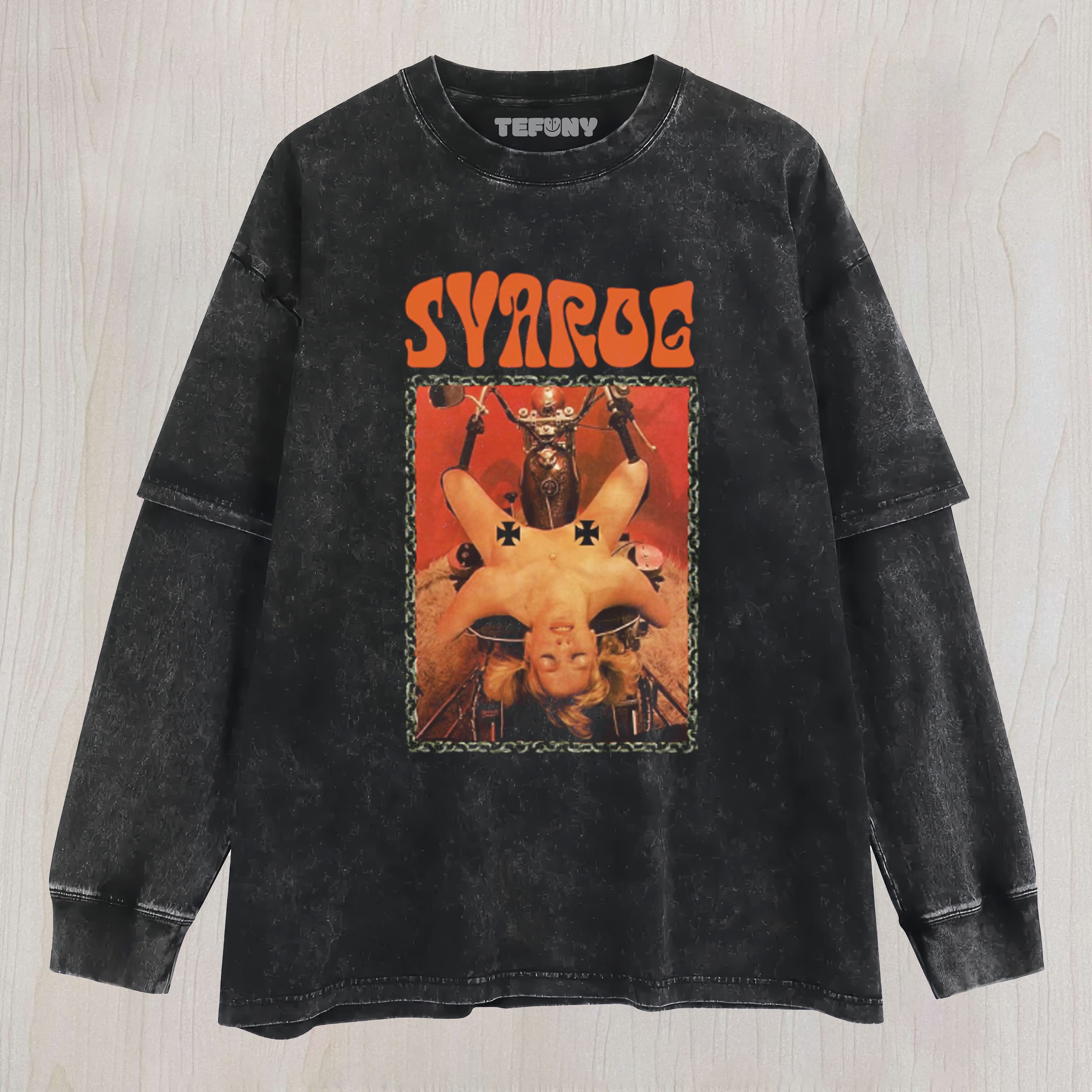SVAROG ENGLAND BIKER OLD SCHOOL UNISEX TEE, TANK TOP, LAYERED LS, SWEATSHIRT & HOODIE