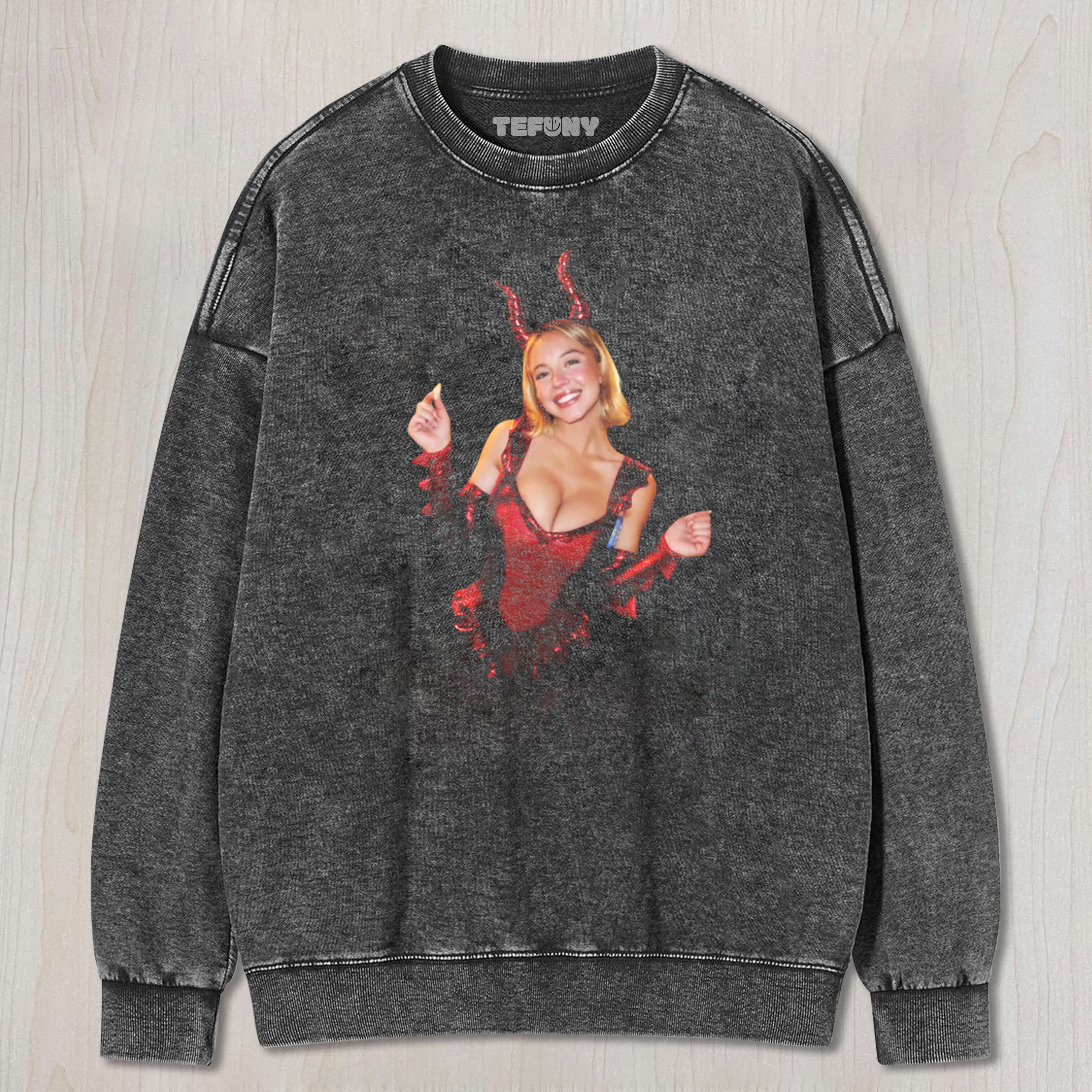 SYDNEY SWEENEY DEVIL TEE & SWEAT & HOOD