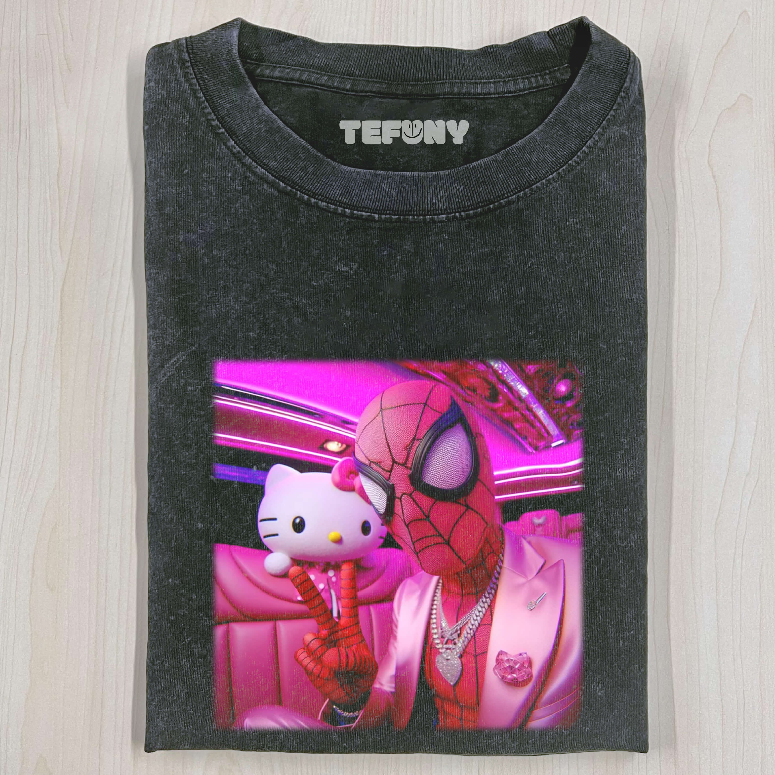 Spider-Man and Hello Kitty TEE V1