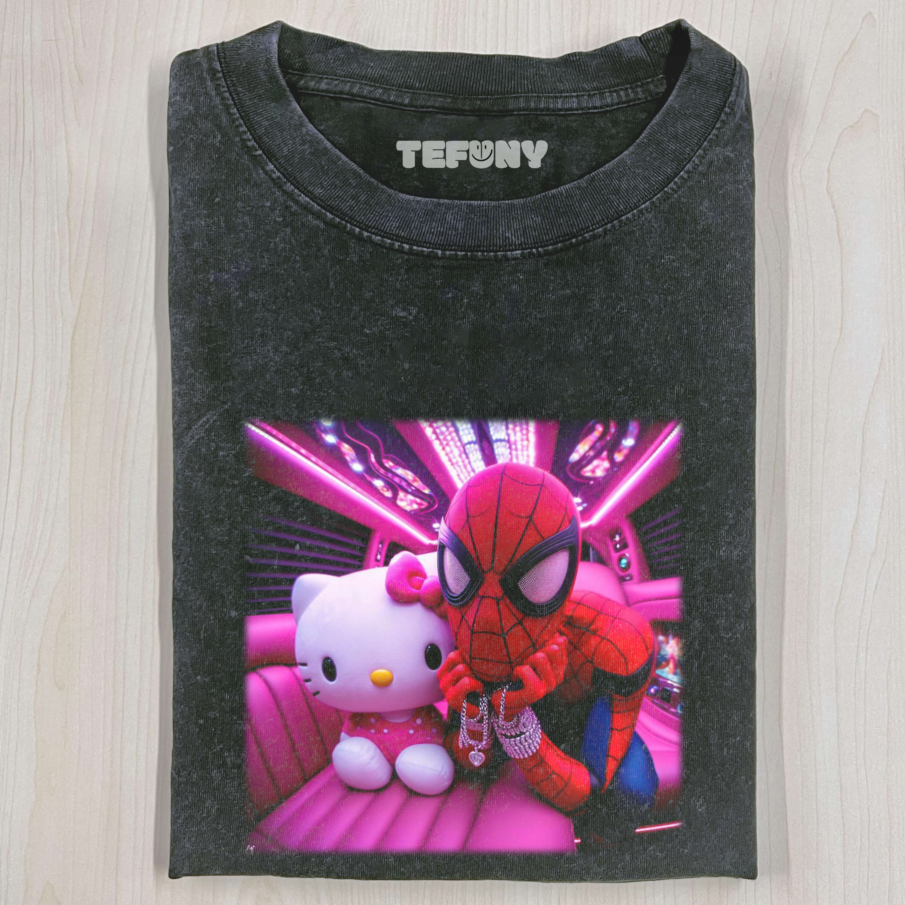 Spider-Man and Hello Kitty