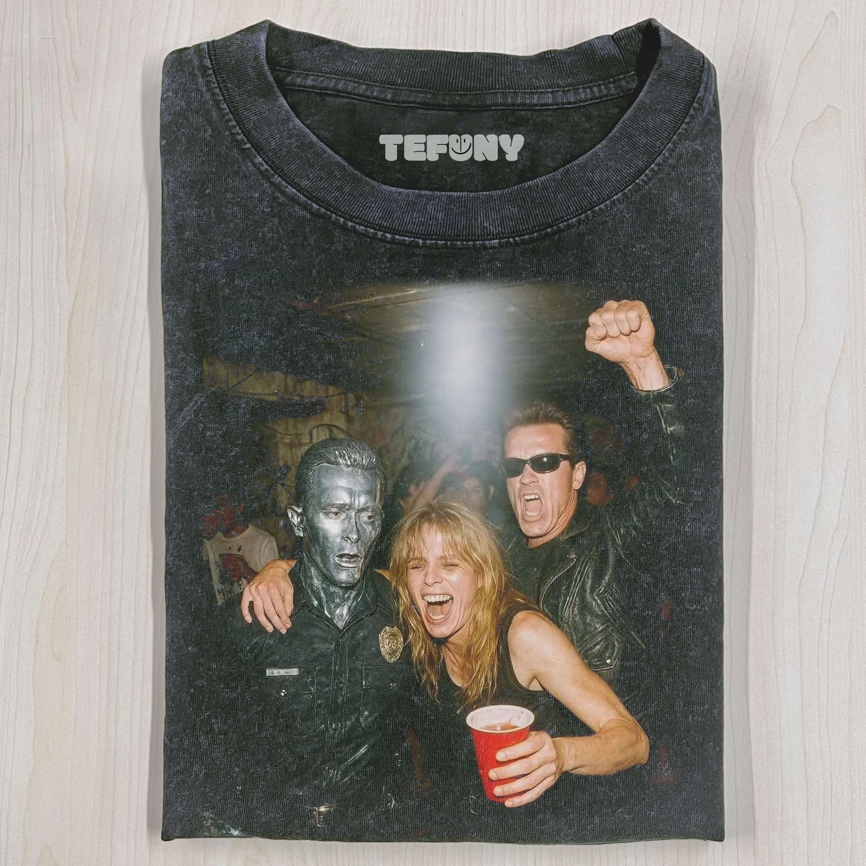 T-1000, SONYA BLADE AND T-800 TEE