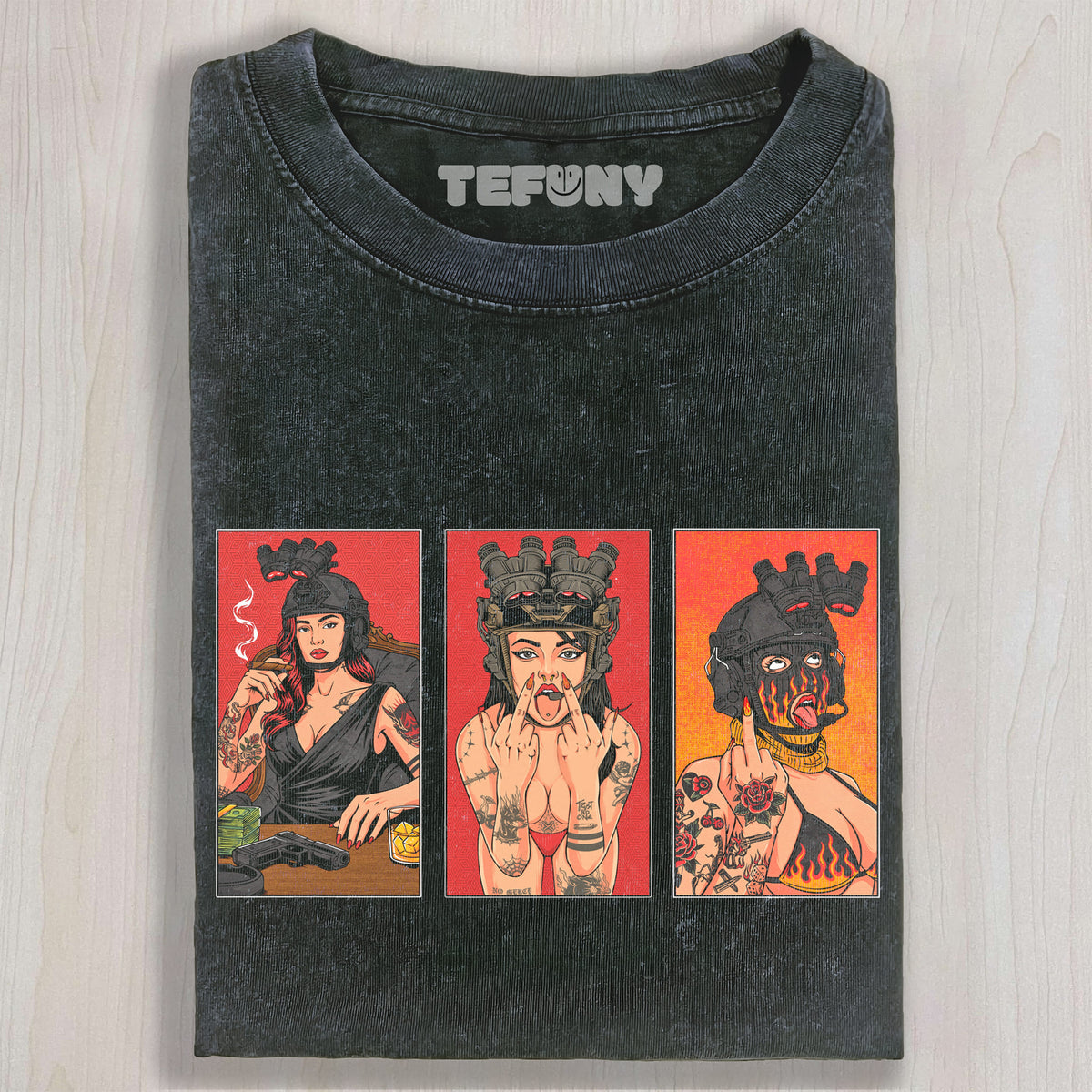 TACTICAL REBELS CHAOS & INK V1 UNISEX TEE, TANK TOP, LAYERED LS, SWEATSHIRT & HOODIE