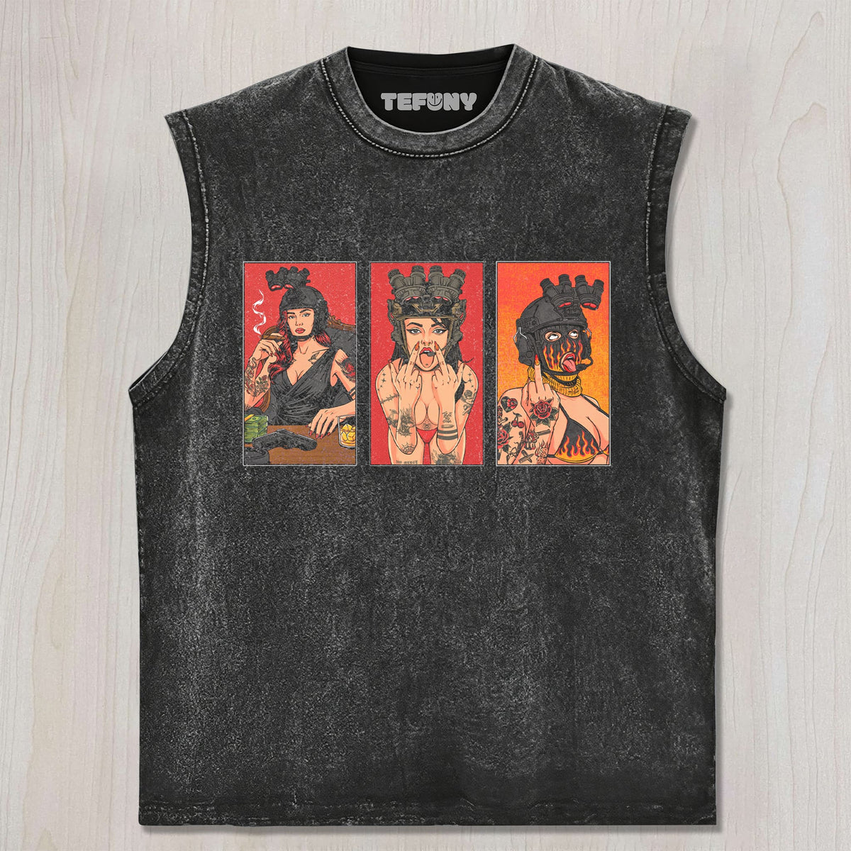 TACTICAL REBELS CHAOS & INK V1 UNISEX TEE, TANK TOP, LAYERED LS, SWEATSHIRT & HOODIE