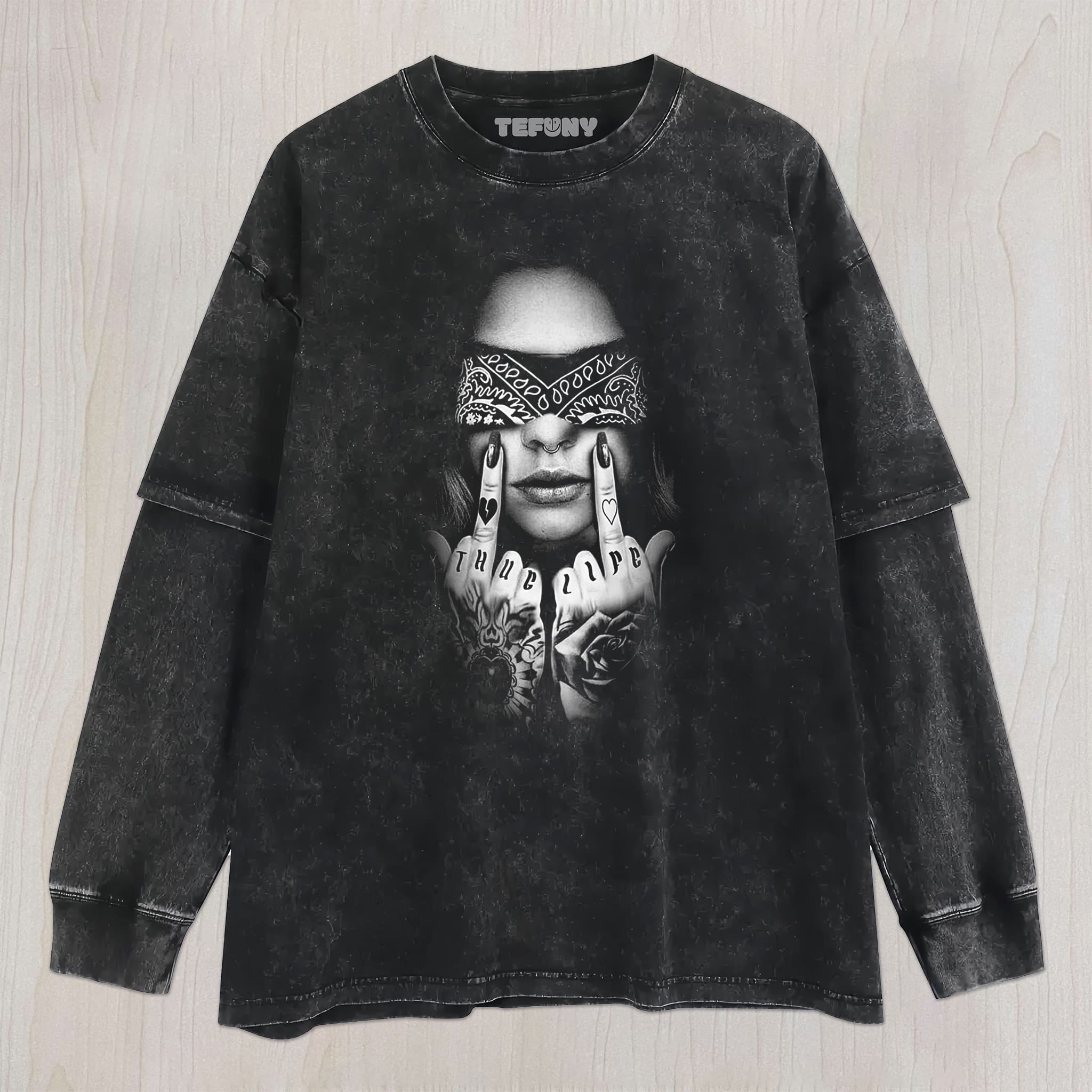 TATTOOED WOMAN MD UNISEX TEE, TANK TOP, LAYERED LS, SWEATSHIRT & HOODIE