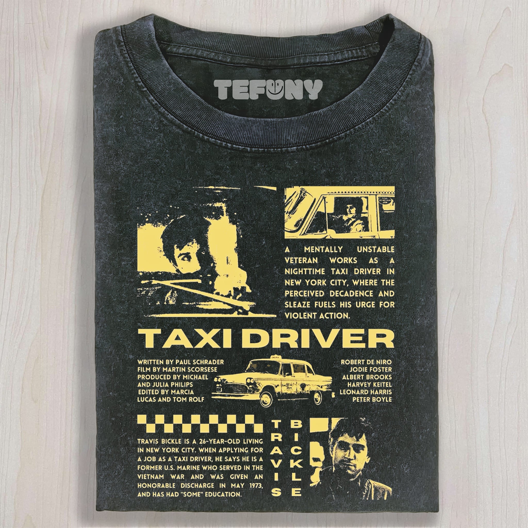 TAXI DRIVER V1 UNISEX TEE, TANK TOP, LAYERED LS, SWEATSHIRT & HOODIE