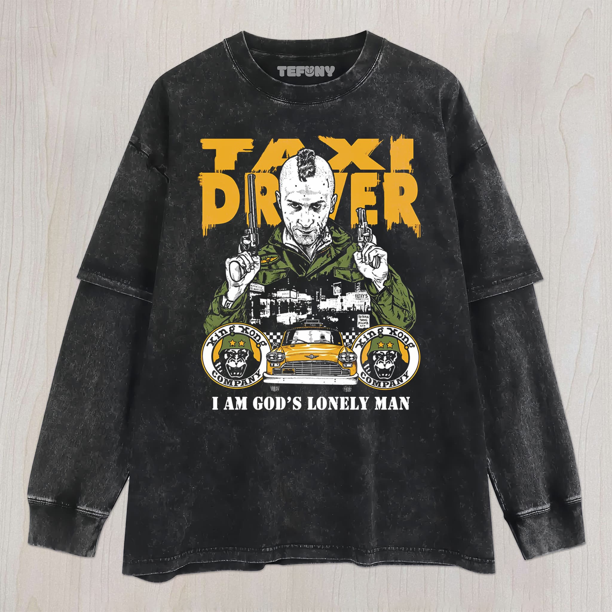 TAXI DRIVER V3 UNISEX TEE, TANK TOP, LAYERED LS, SWEATSHIRT & HOODIE