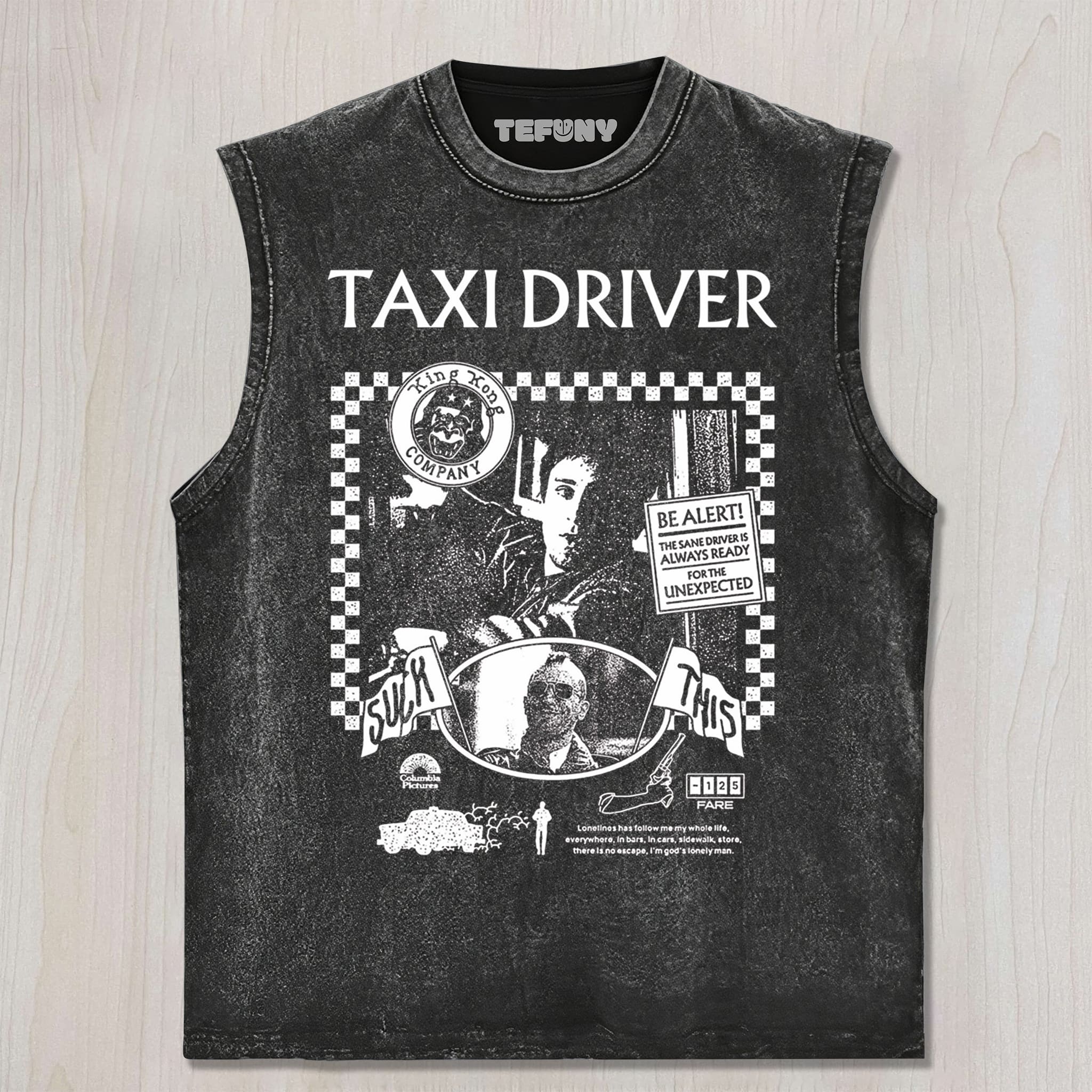 TAXI DRIVER V4 UNISEX TEE, TANK TOP, LAYERED LS, SWEATSHIRT & HOODIE
